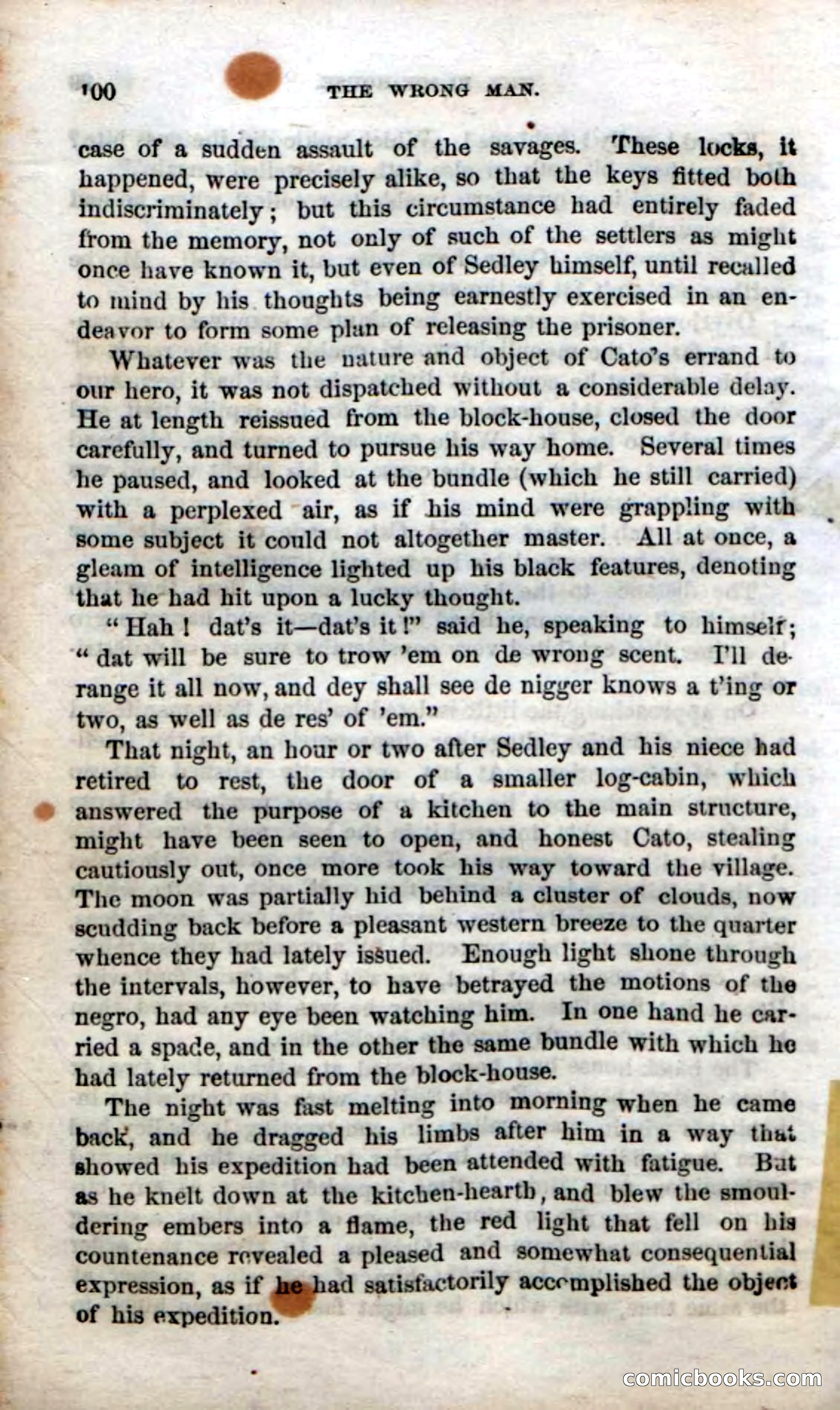 Beadle's Dime Novels No. 38: The Wrong Man — page 98 of 120