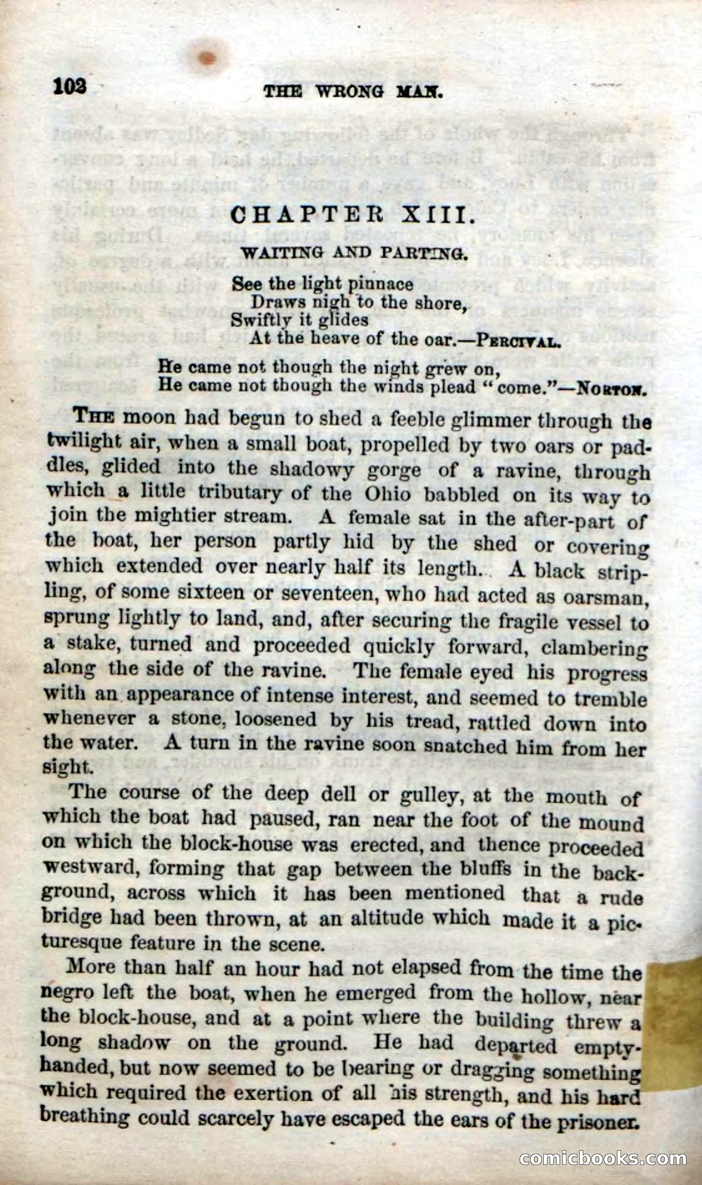 Beadle's Dime Novels No. 38: The Wrong Man — page 100 of 120