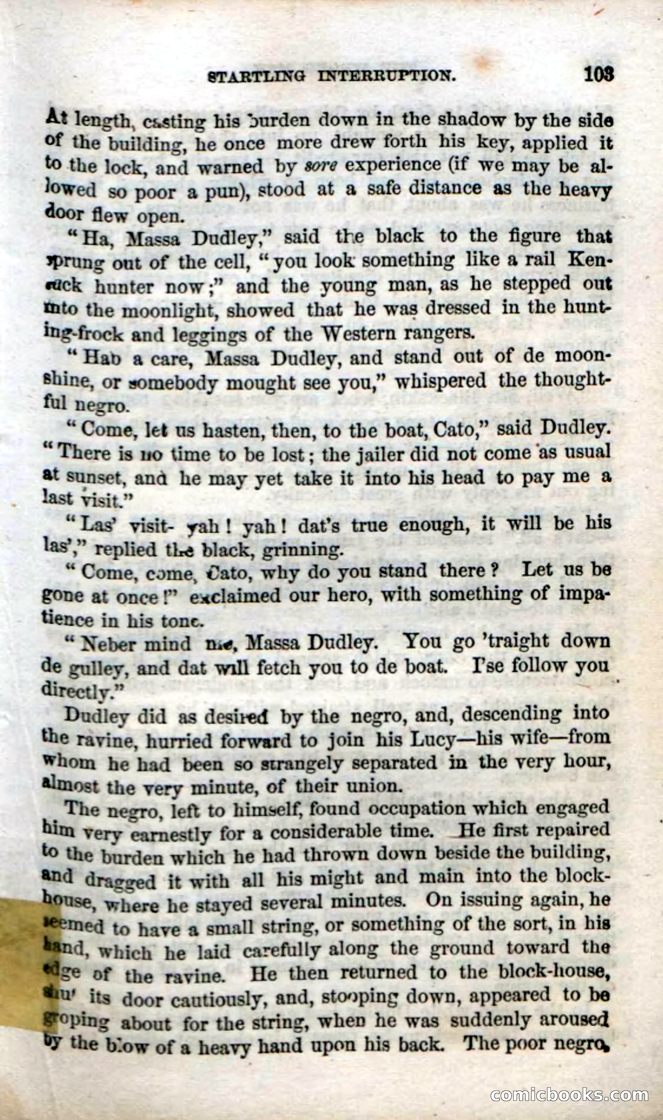 Beadle's Dime Novels No. 38: The Wrong Man — page 101 of 120
