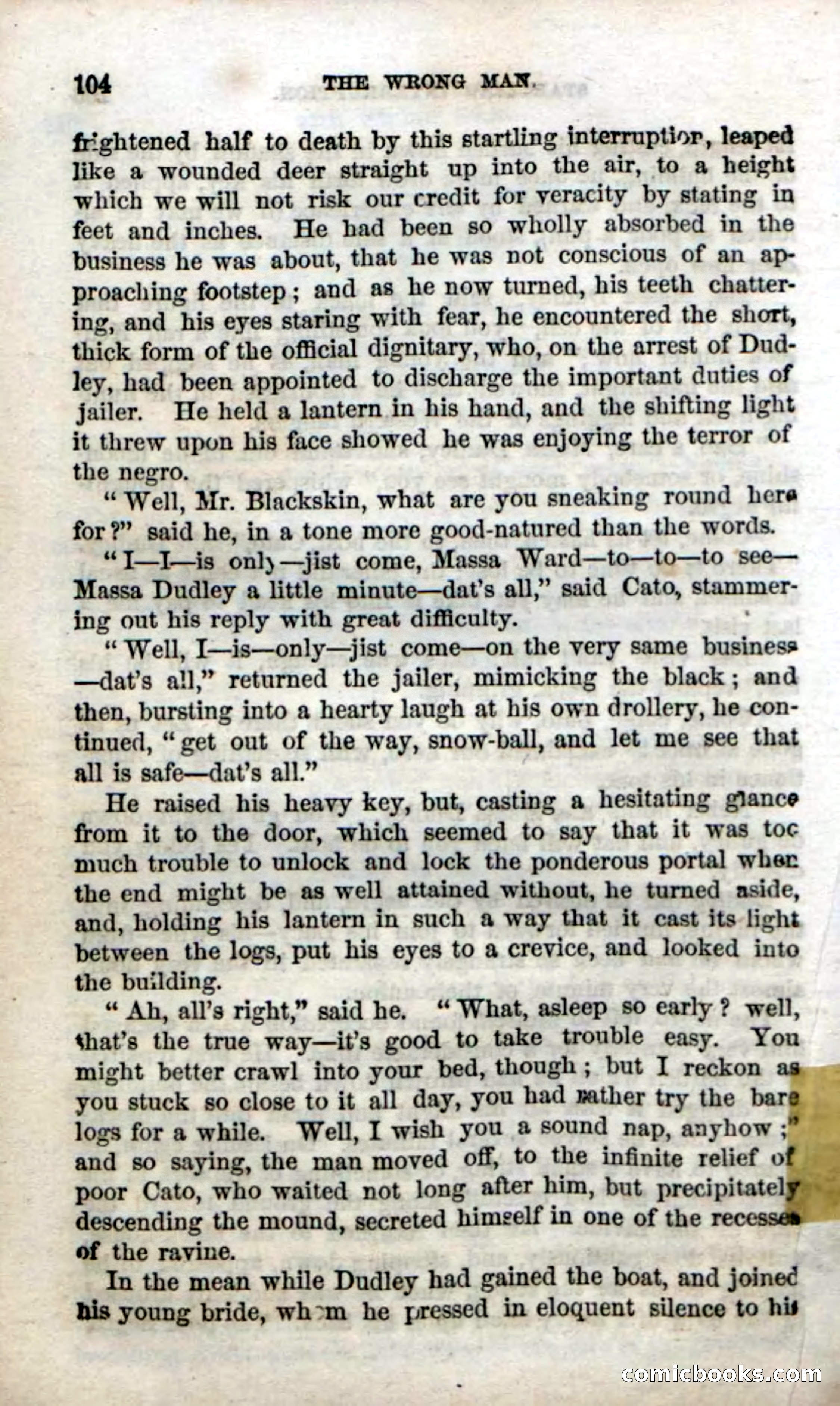 Beadle's Dime Novels No. 38: The Wrong Man — page 102 of 120