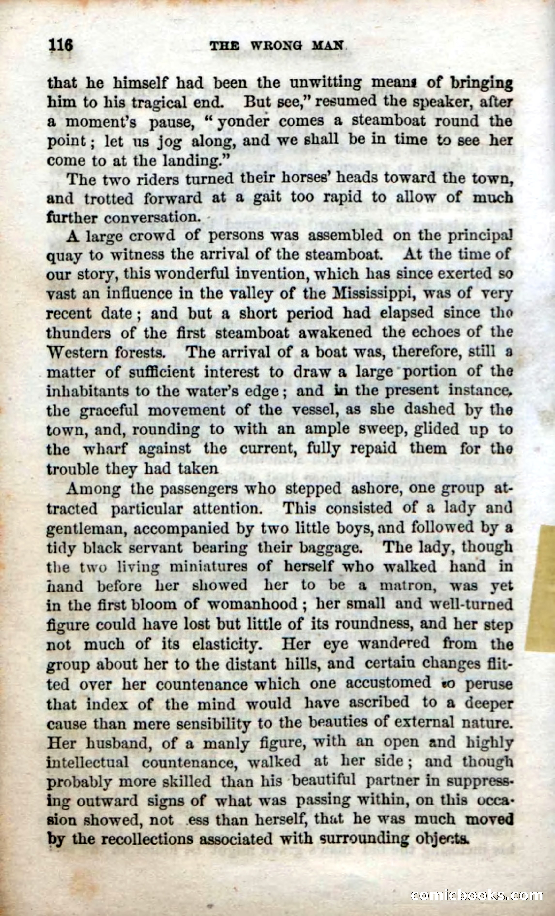 Beadle's Dime Novels No. 38: The Wrong Man — page 114 of 120