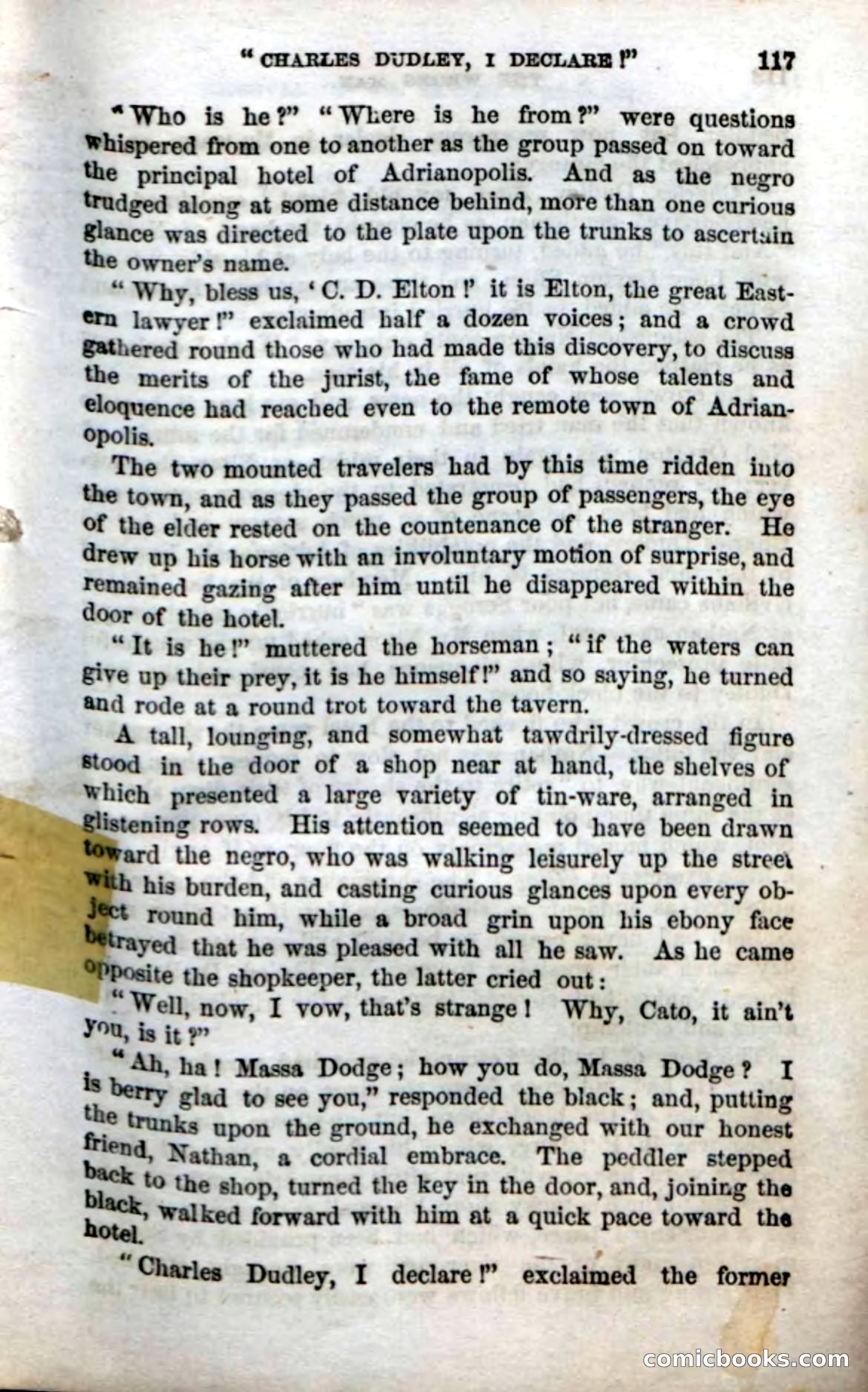 Beadle's Dime Novels No. 38: The Wrong Man — page 115 of 120