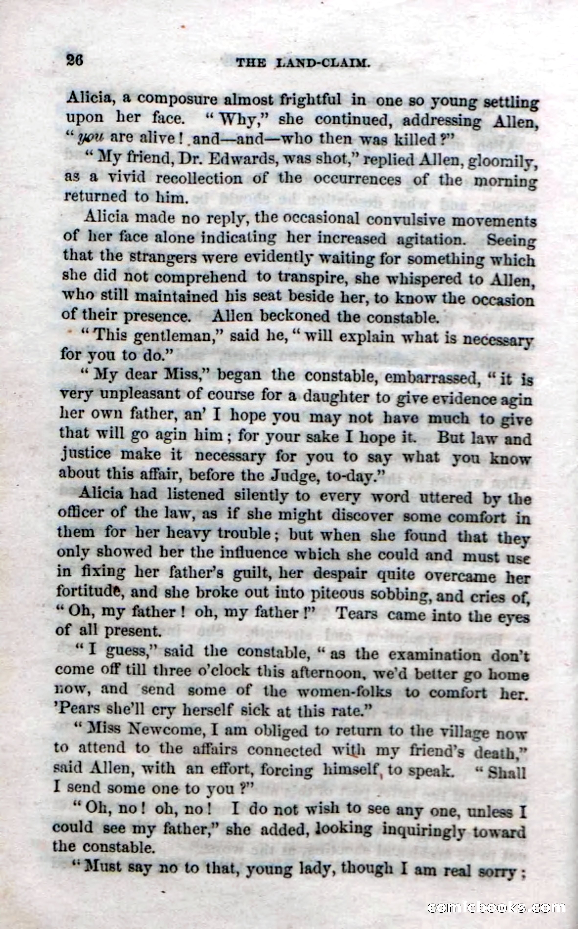 The Land Claim — page 30 of 134