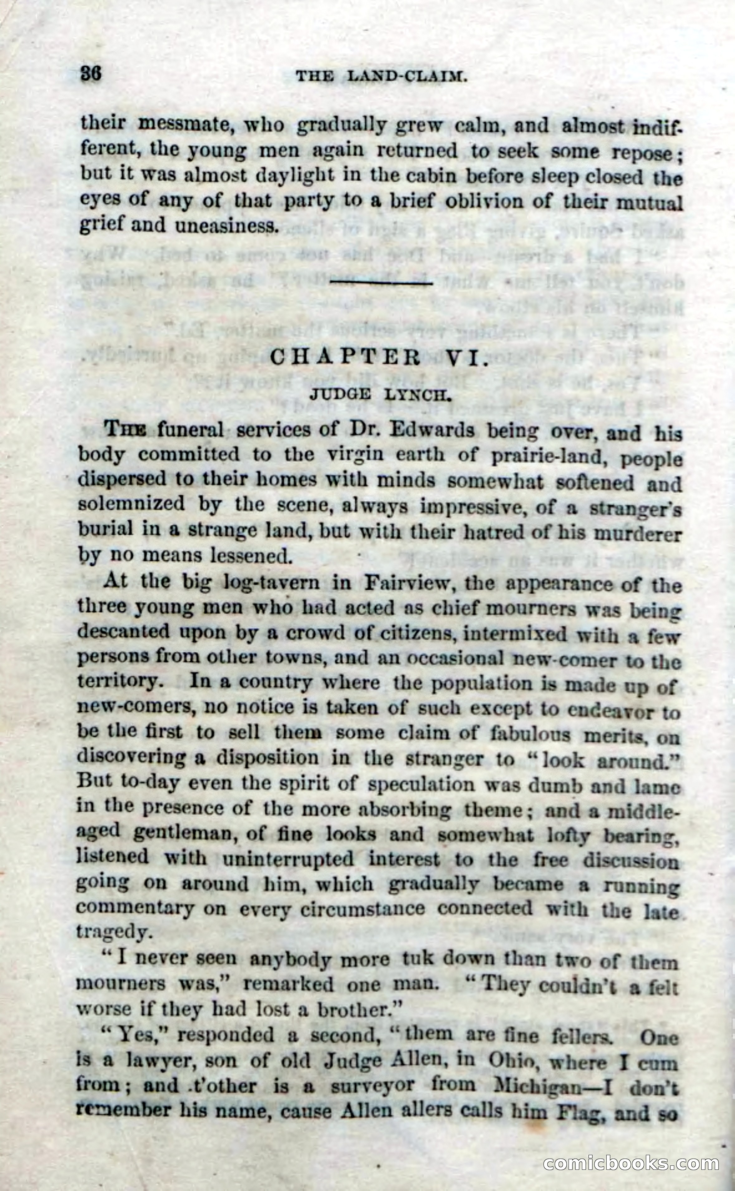 The Land Claim — page 40 of 134