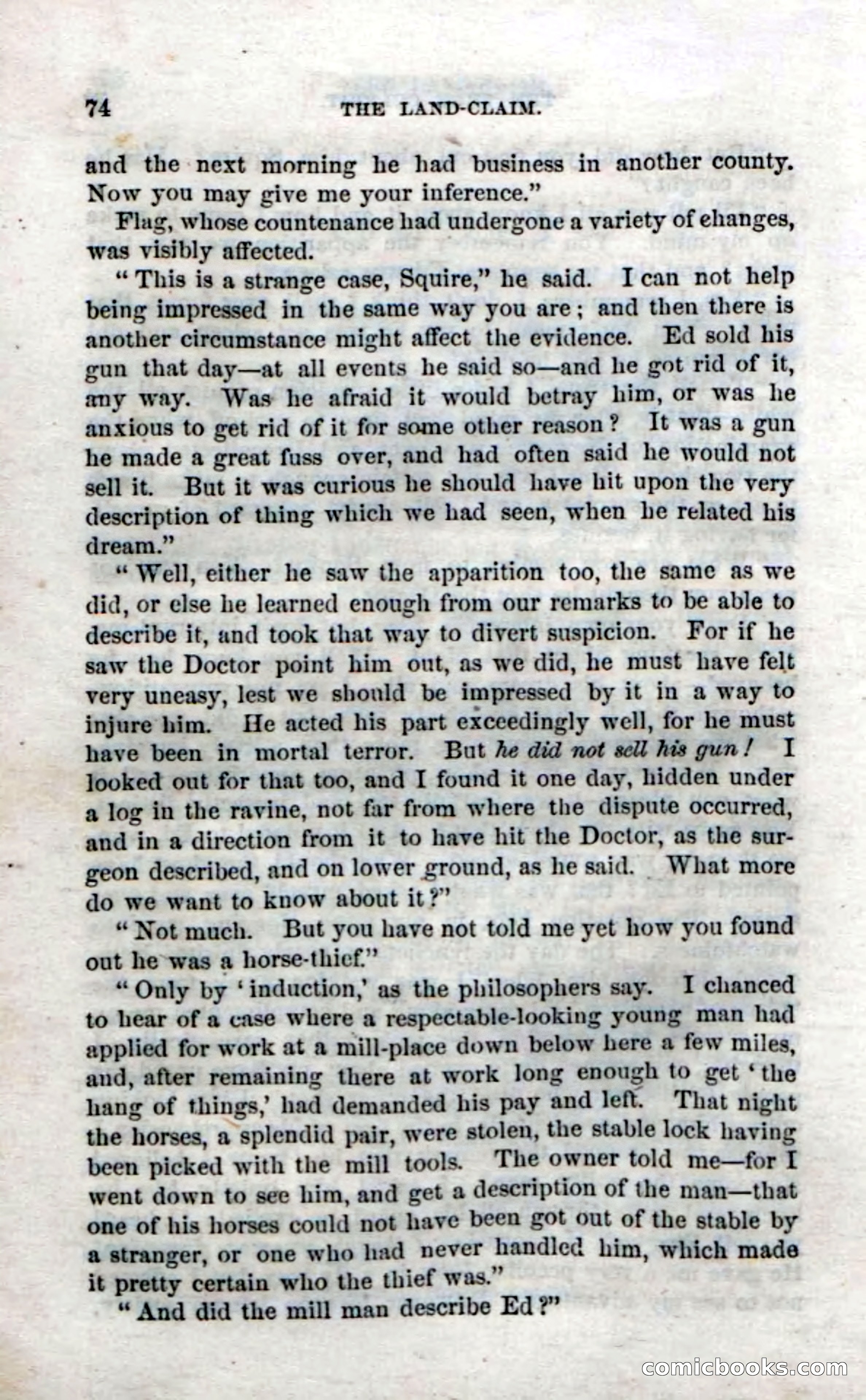 The Land Claim — page 78 of 134