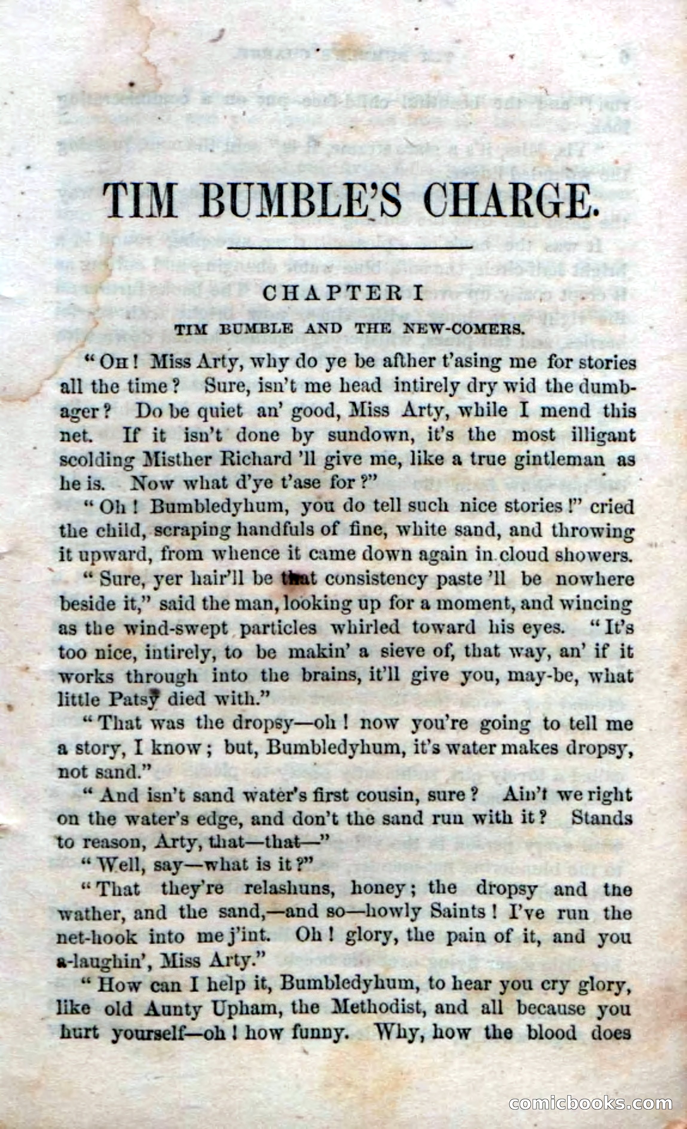Beadle's Dime Novels No. 47: Tim Bumble's Charge — page 7 of 100