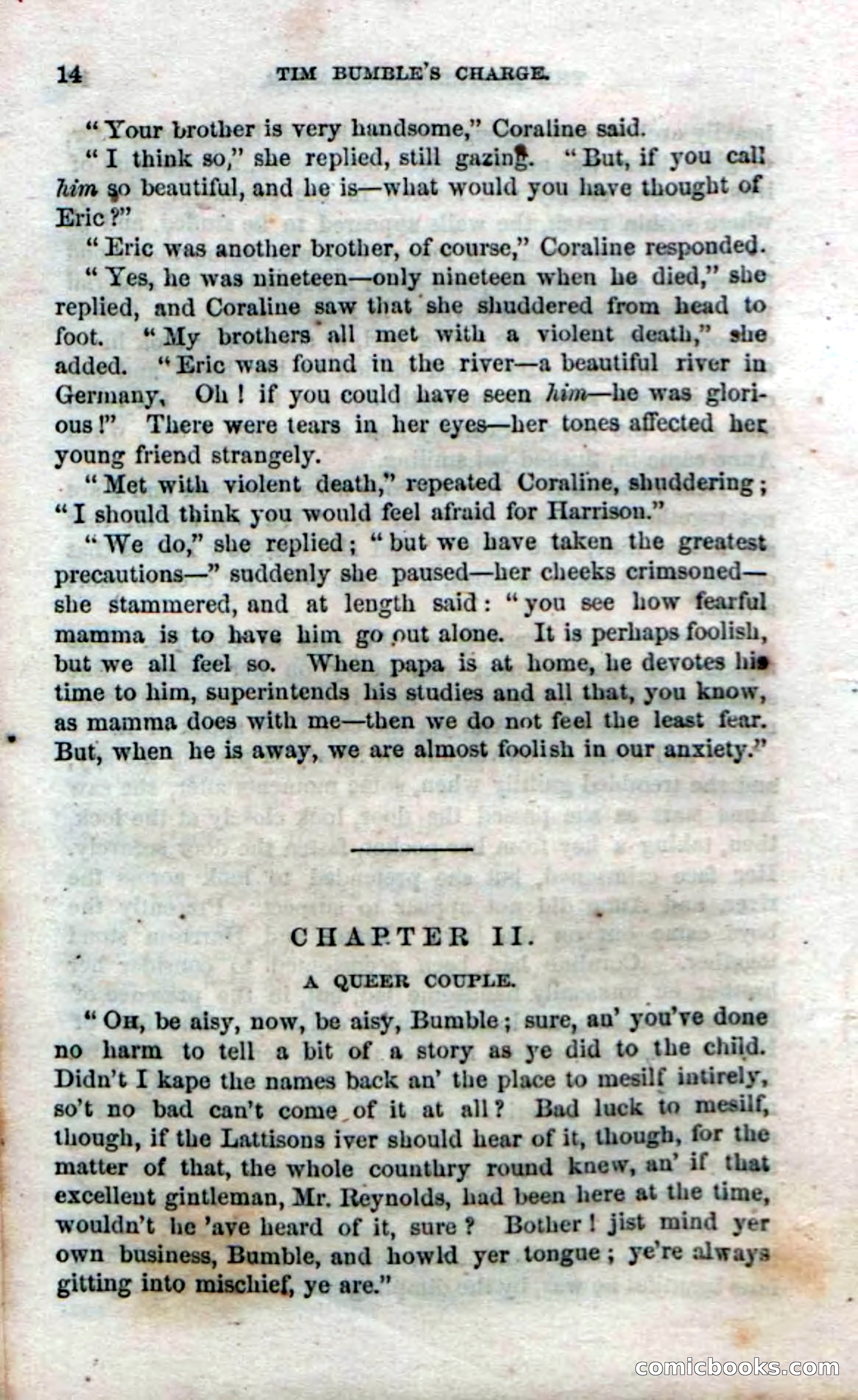 Beadle's Dime Novels No. 47: Tim Bumble's Charge — page 16 of 100