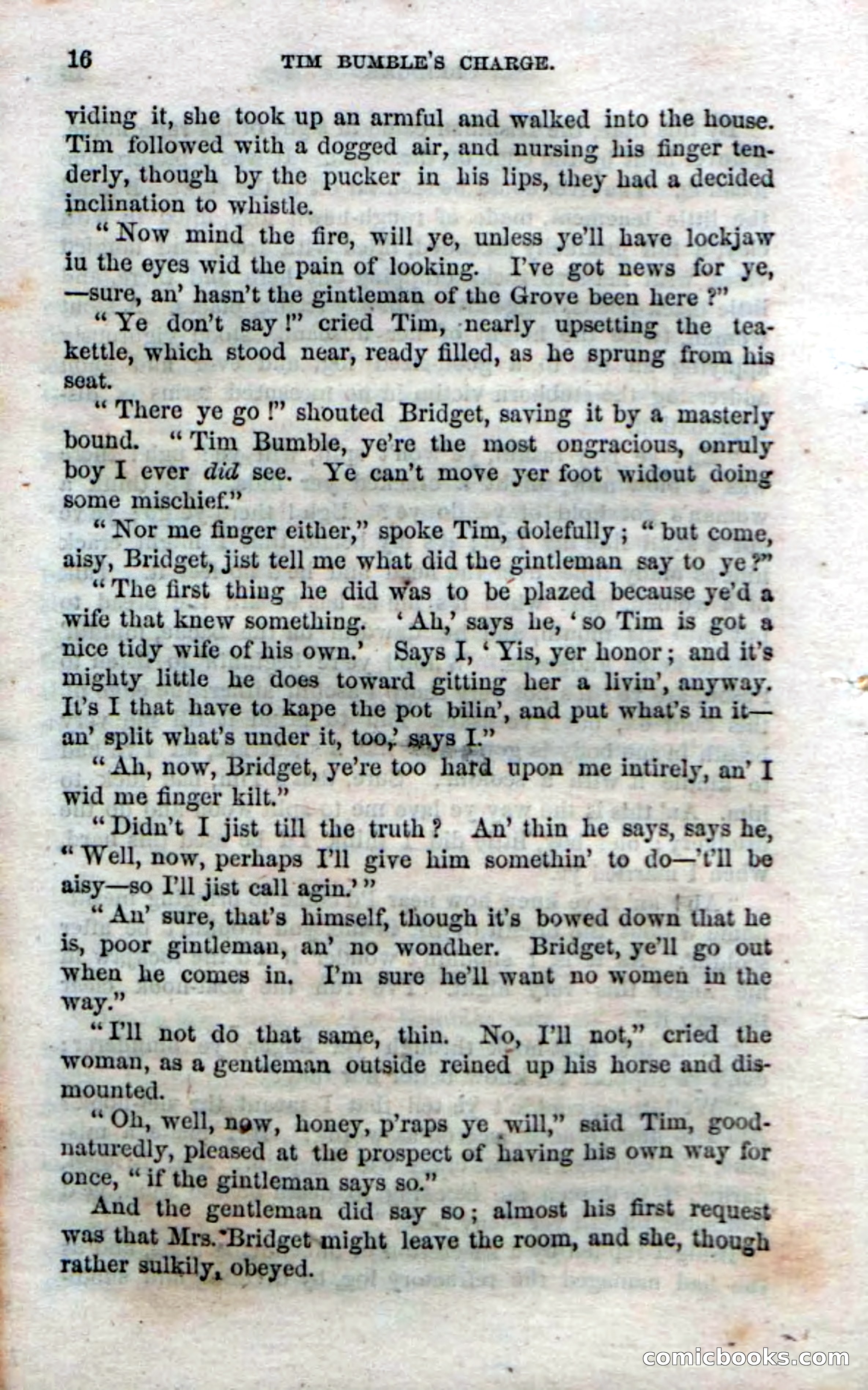 Beadle's Dime Novels No. 47: Tim Bumble's Charge — page 18 of 100