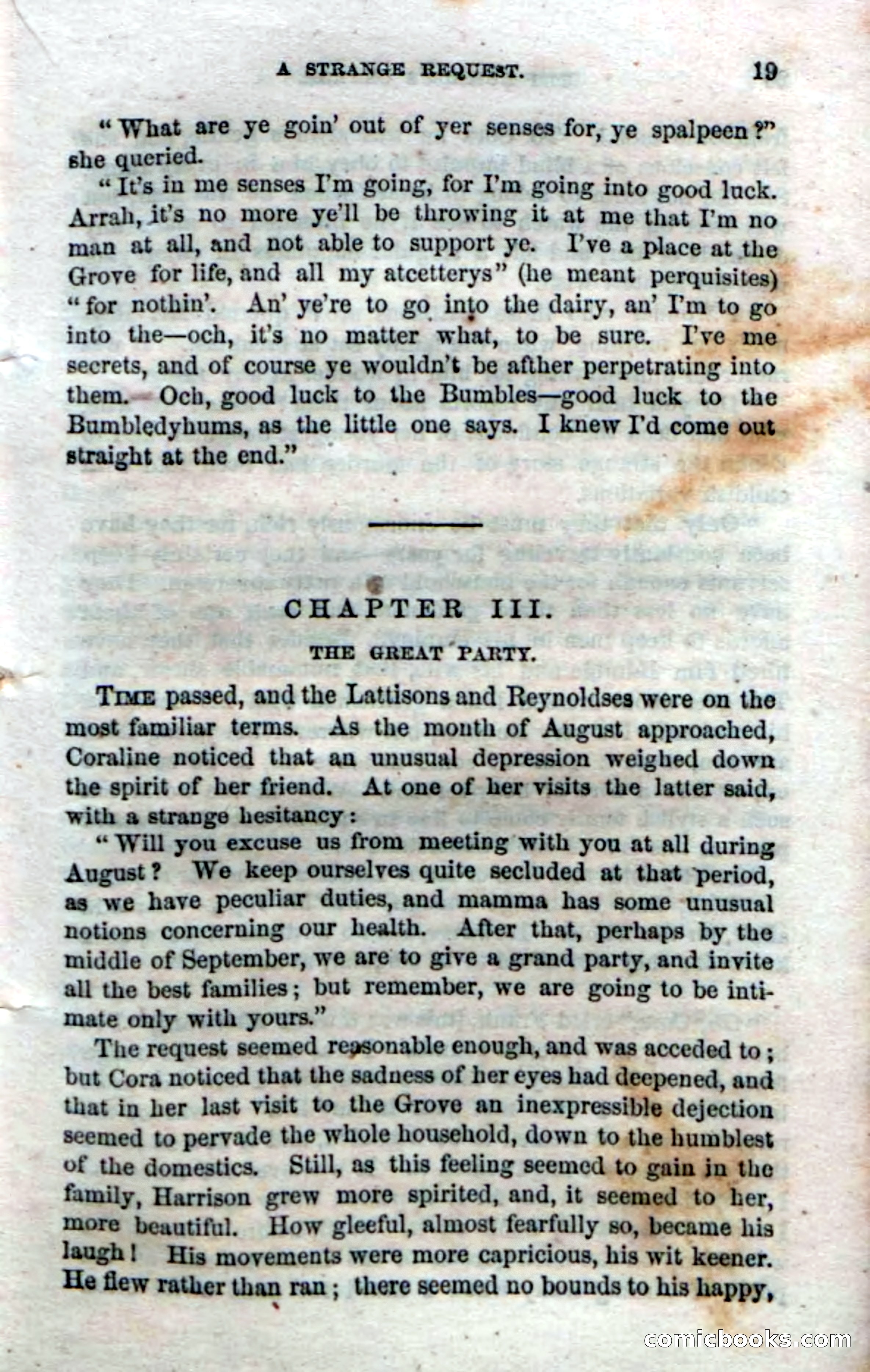 Beadle's Dime Novels No. 47: Tim Bumble's Charge — page 21 of 100
