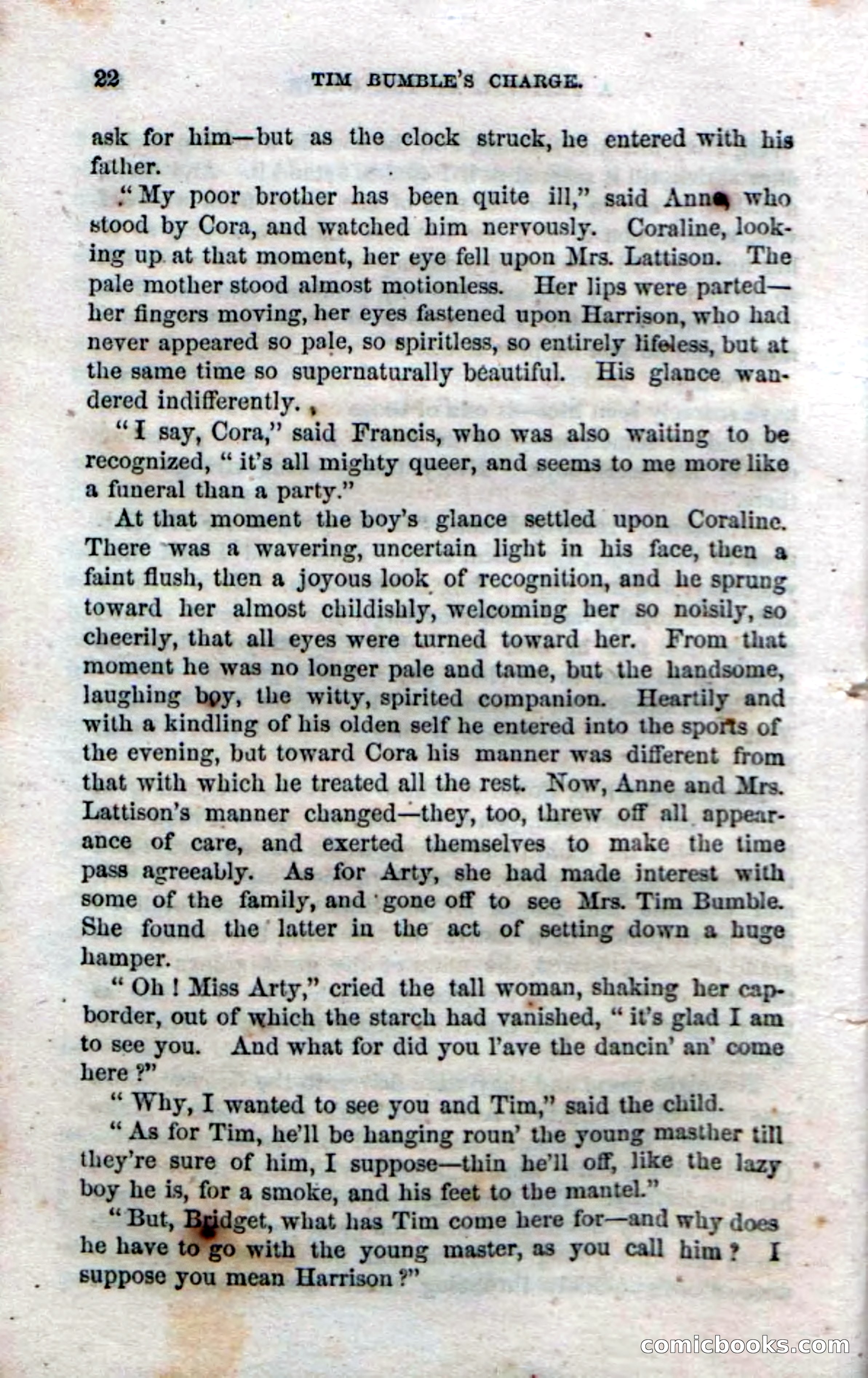 Beadle's Dime Novels No. 47: Tim Bumble's Charge — page 24 of 100