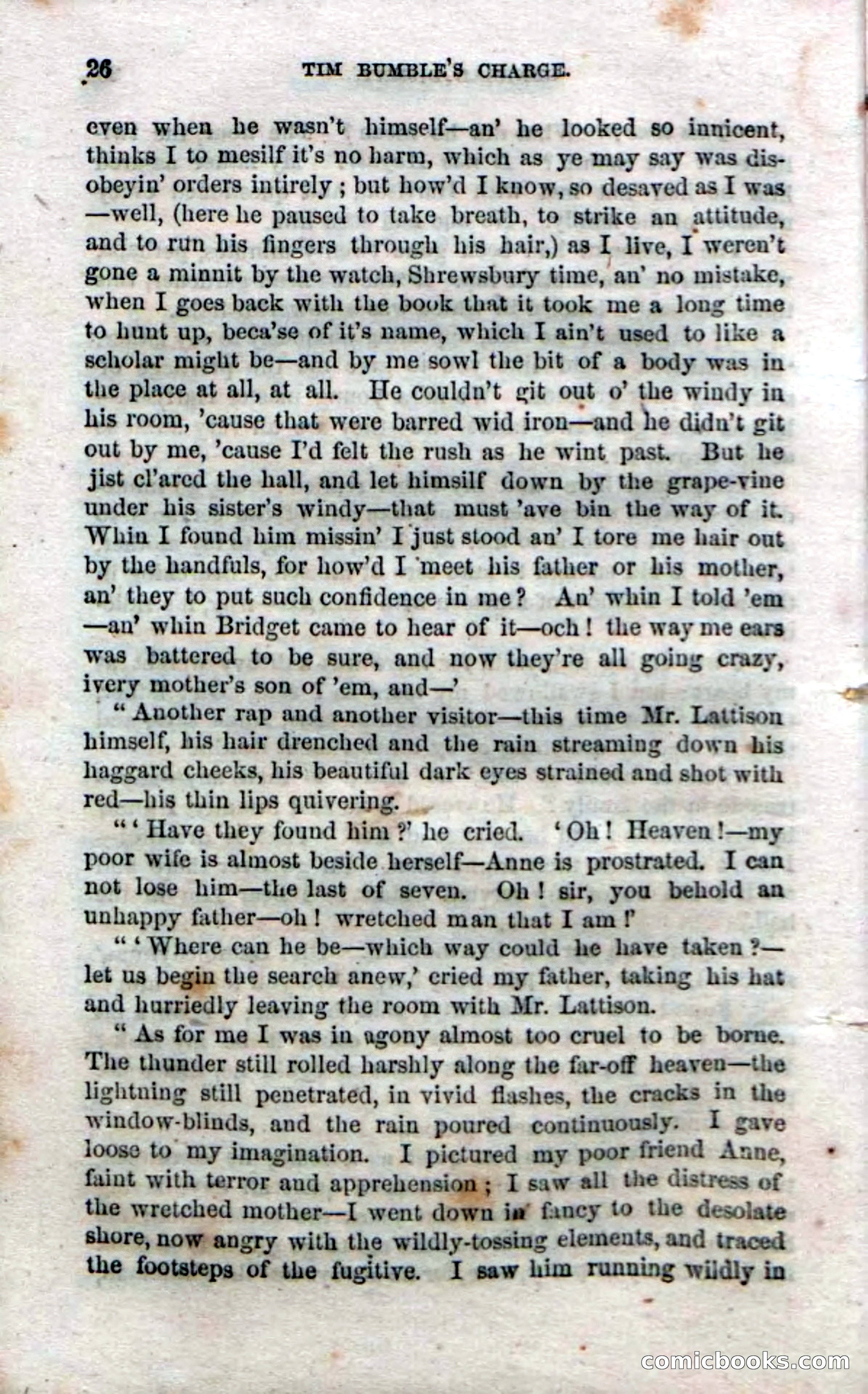 Beadle's Dime Novels No. 47: Tim Bumble's Charge — page 28 of 100
