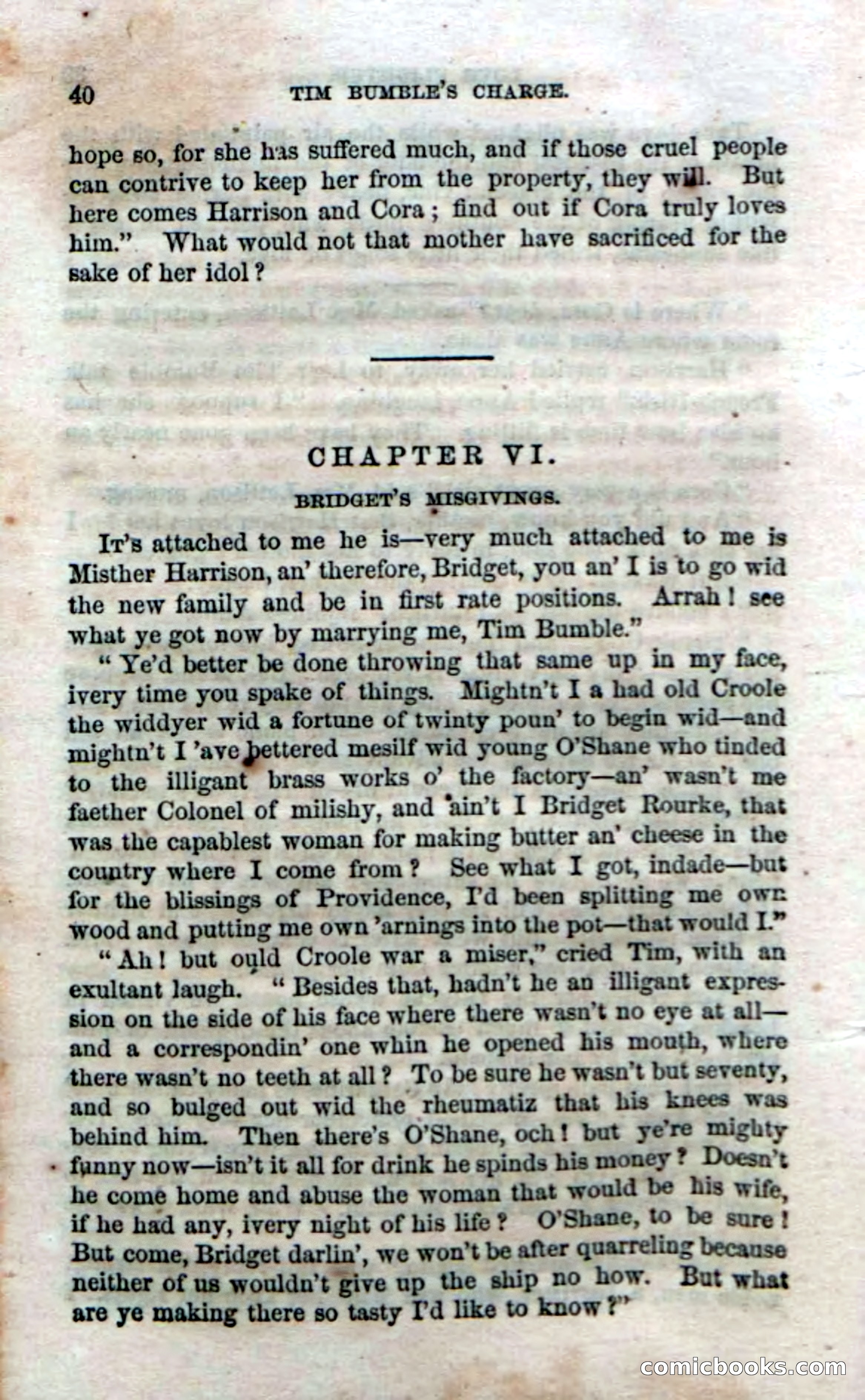 Beadle's Dime Novels No. 47: Tim Bumble's Charge — page 42 of 100