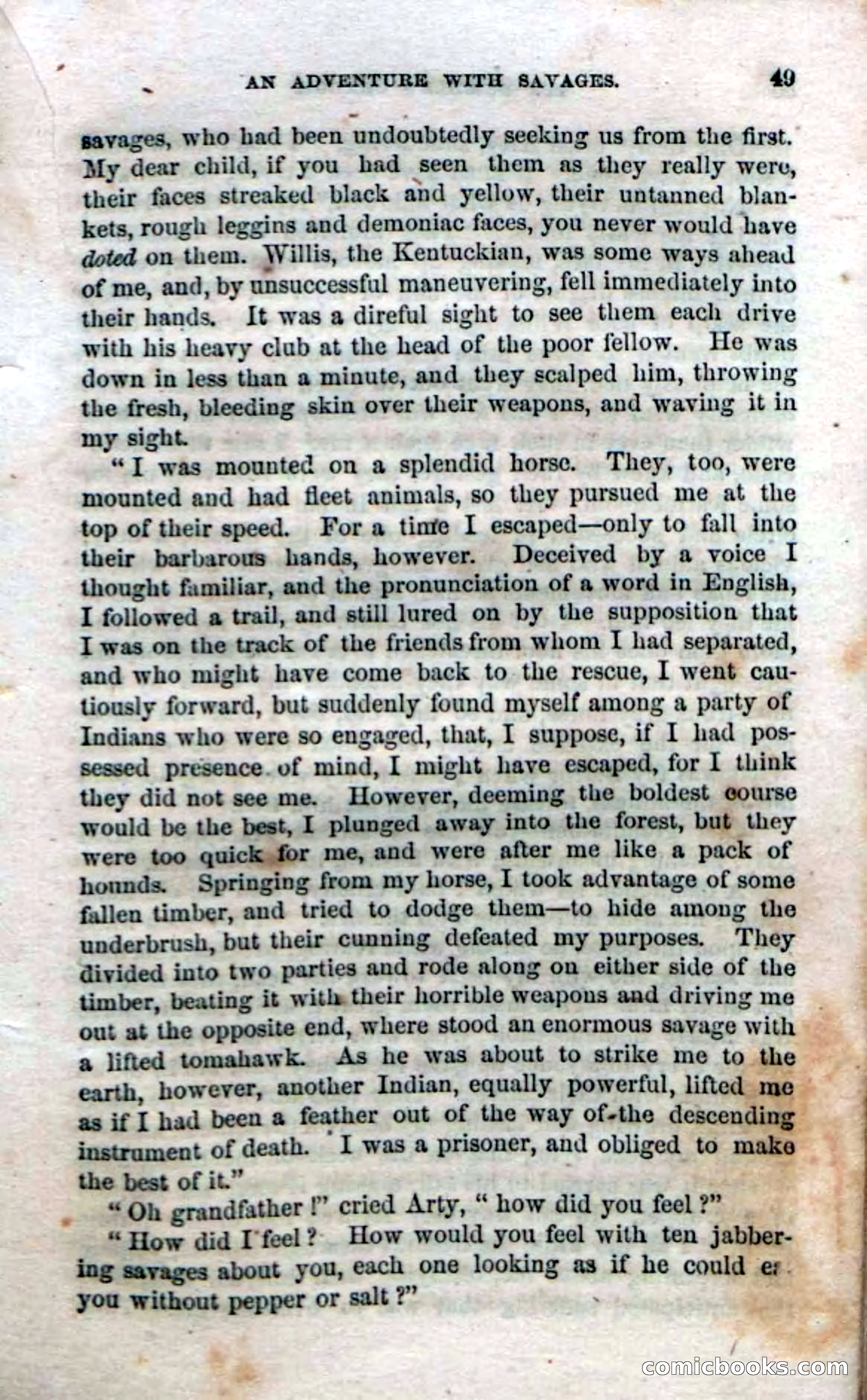 Beadle's Dime Novels No. 47: Tim Bumble's Charge — page 51 of 100