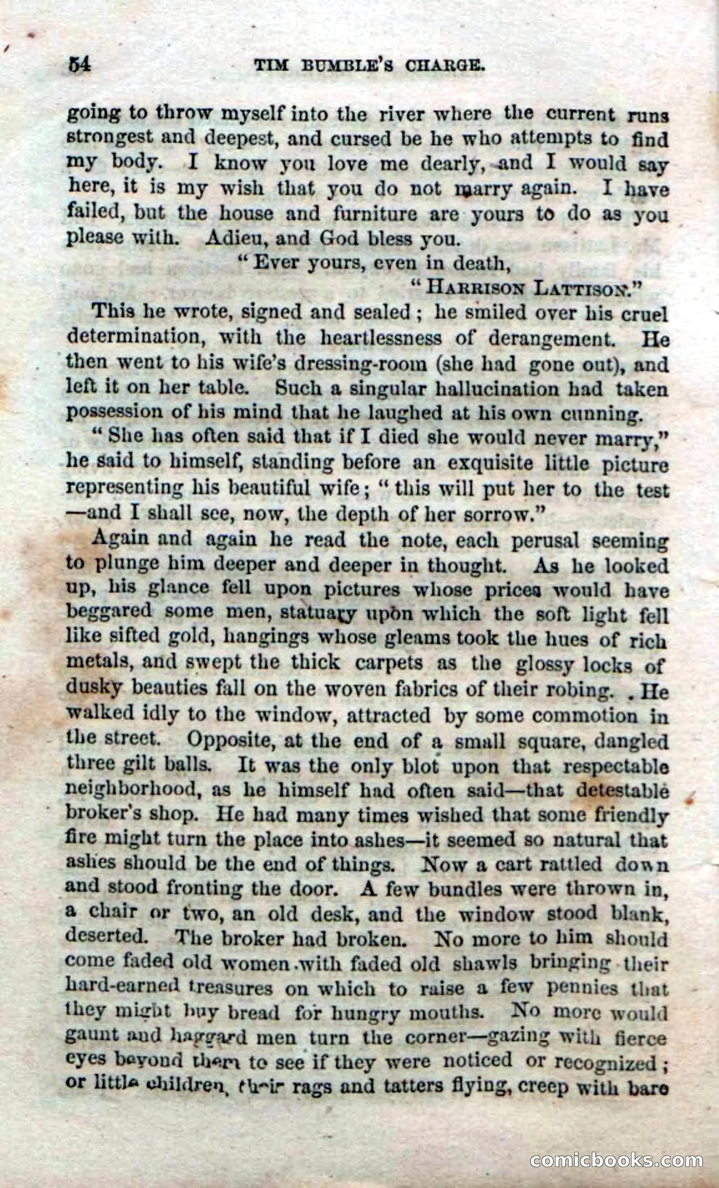 Beadle's Dime Novels No. 47: Tim Bumble's Charge — page 56 of 100