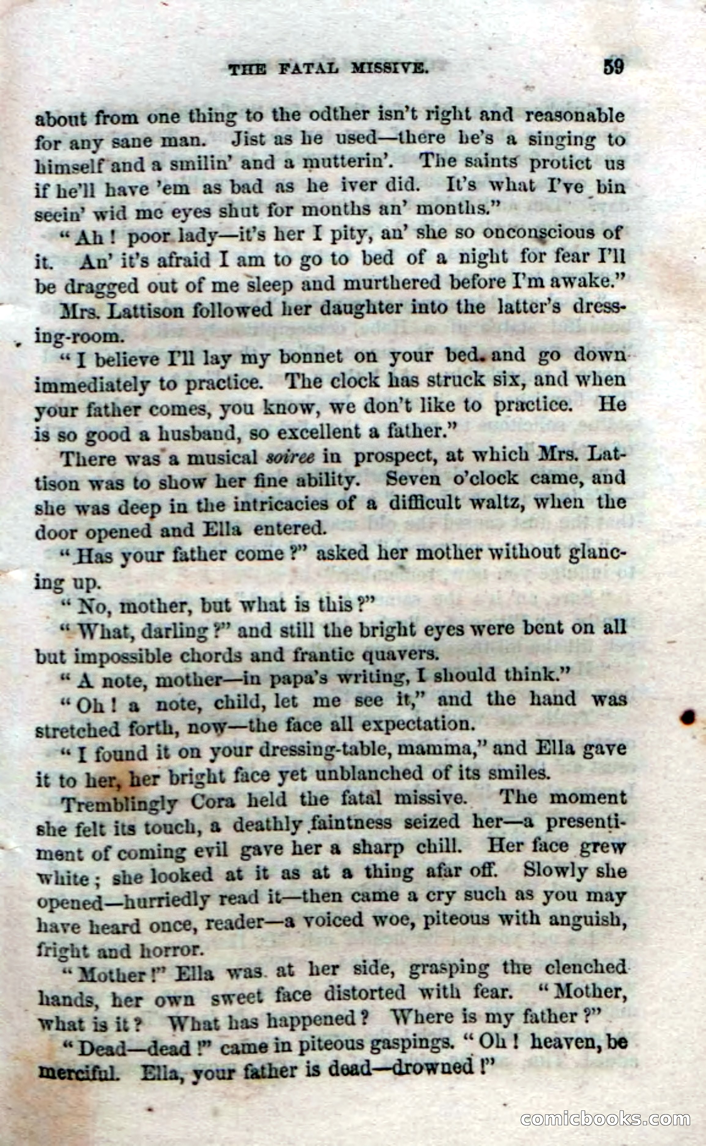 Beadle's Dime Novels No. 47: Tim Bumble's Charge — page 61 of 100