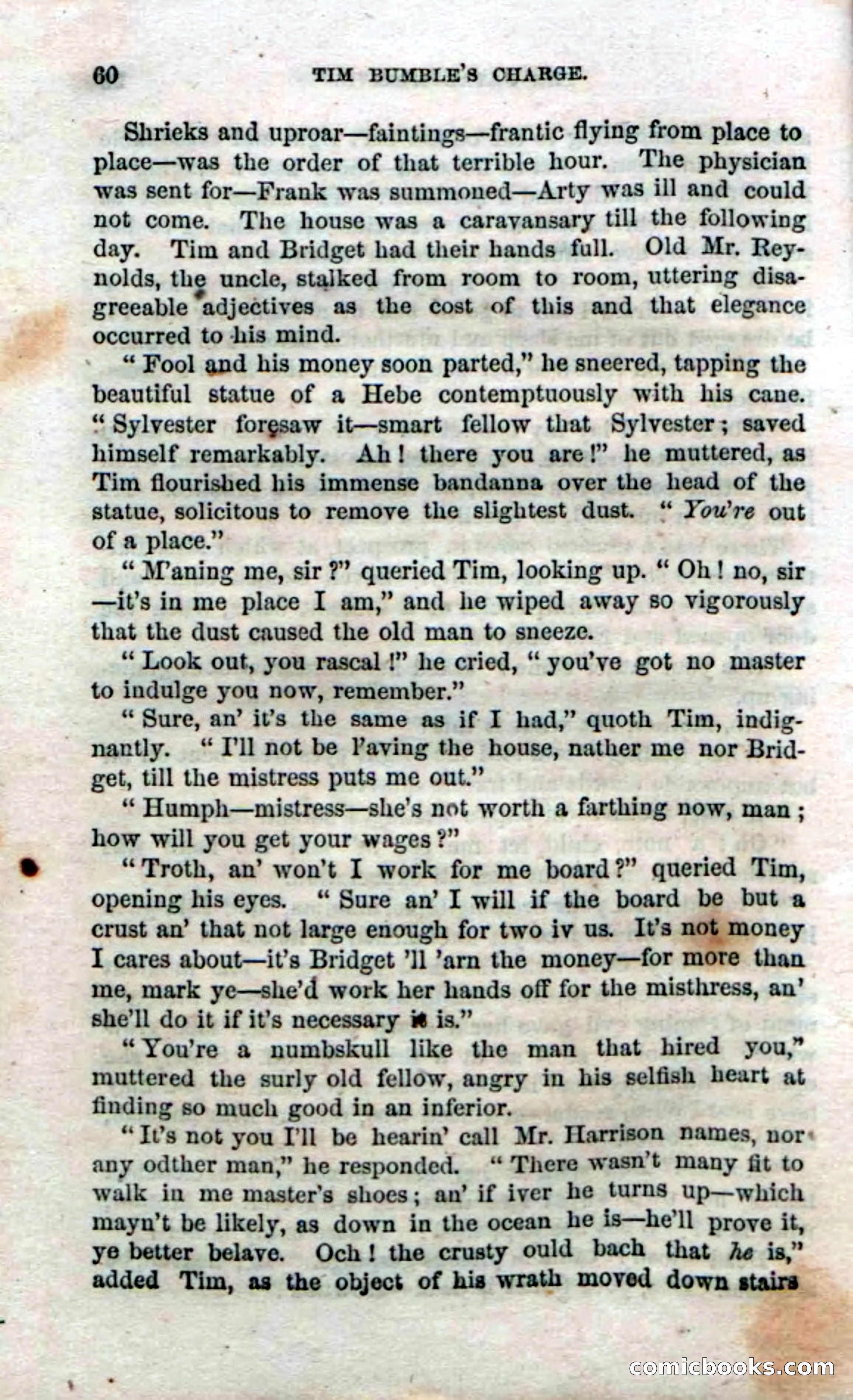 Beadle's Dime Novels No. 47: Tim Bumble's Charge — page 62 of 100