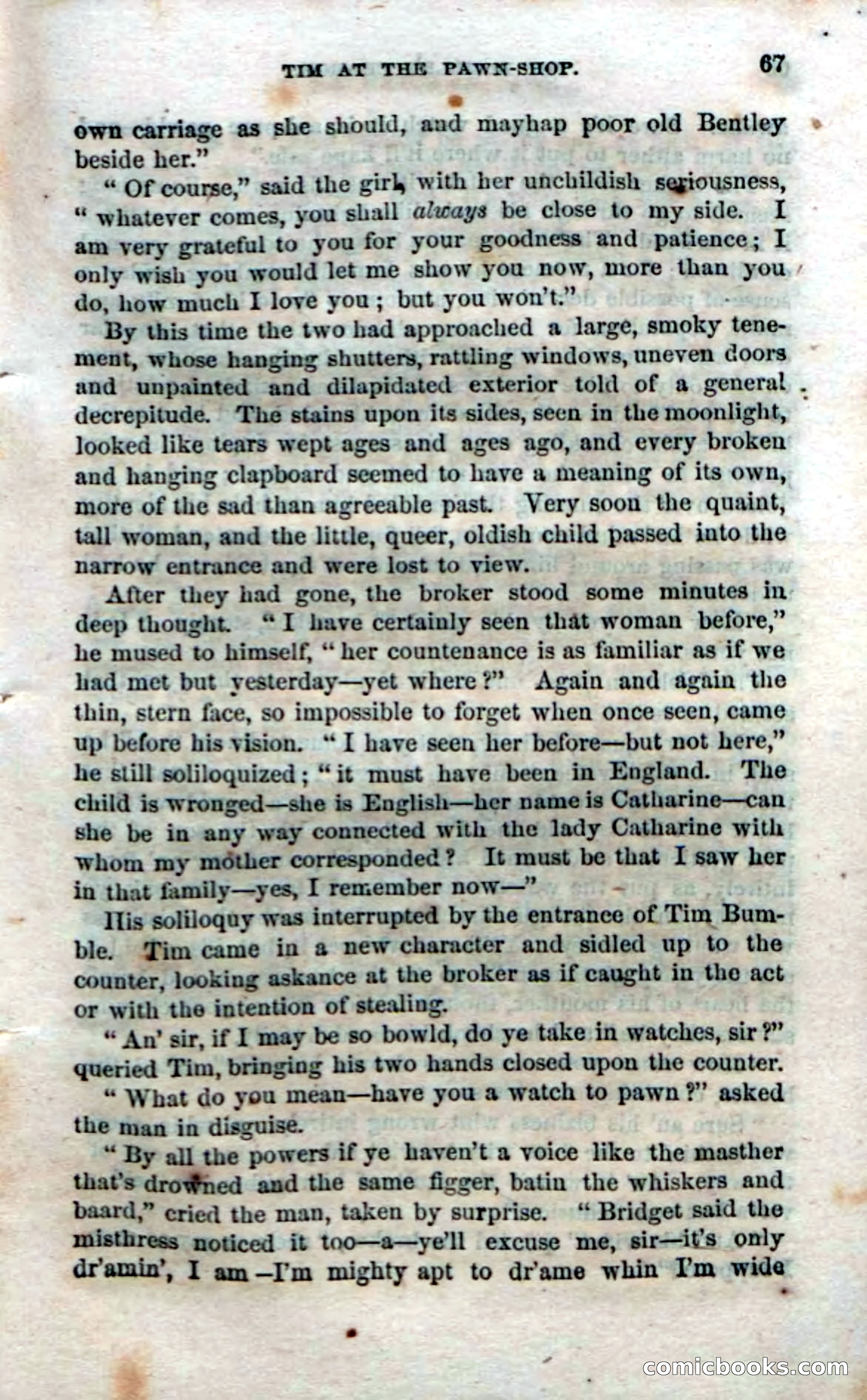Beadle's Dime Novels No. 47: Tim Bumble's Charge — page 69 of 100