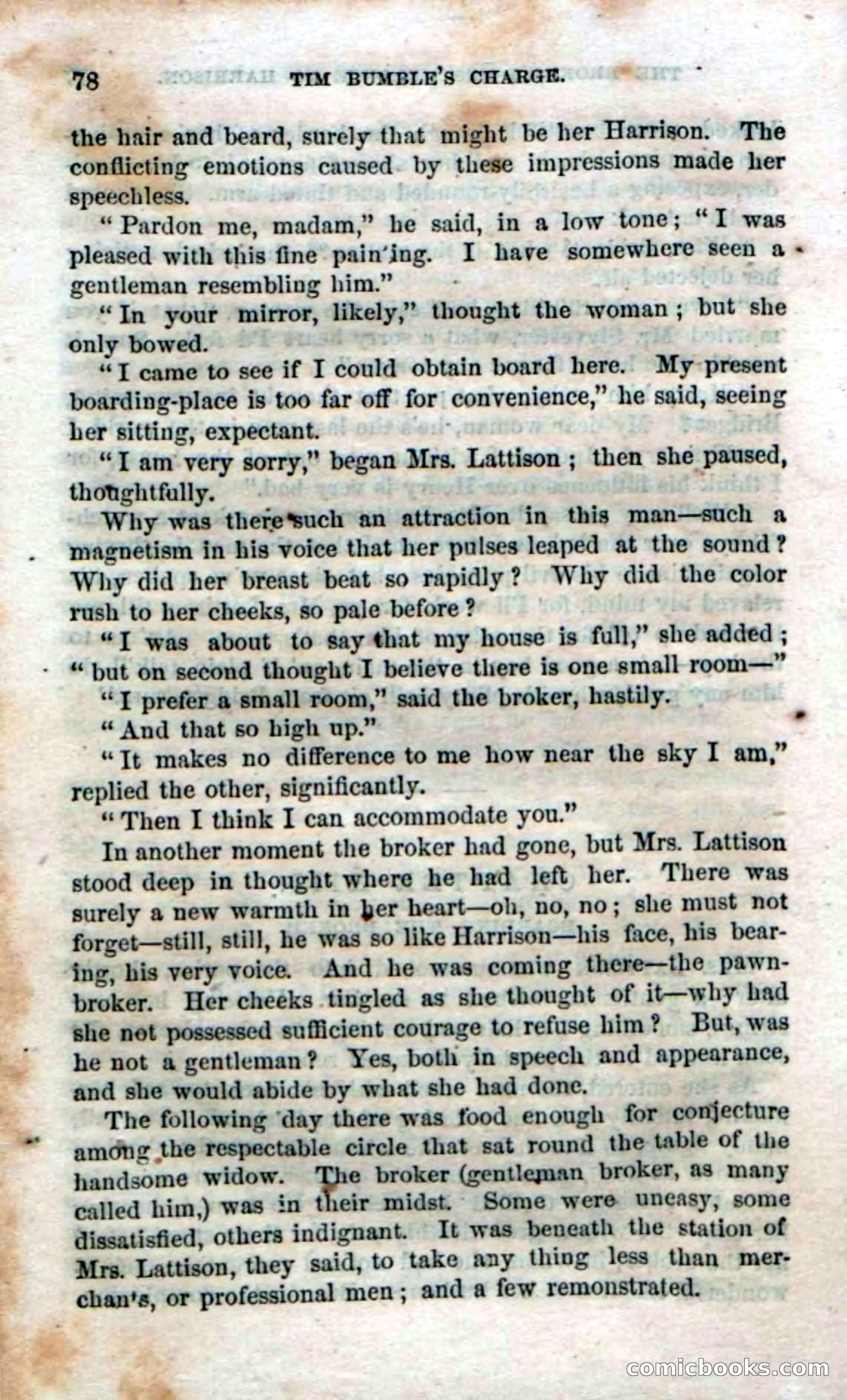 Beadle's Dime Novels No. 47: Tim Bumble's Charge — page 80 of 100