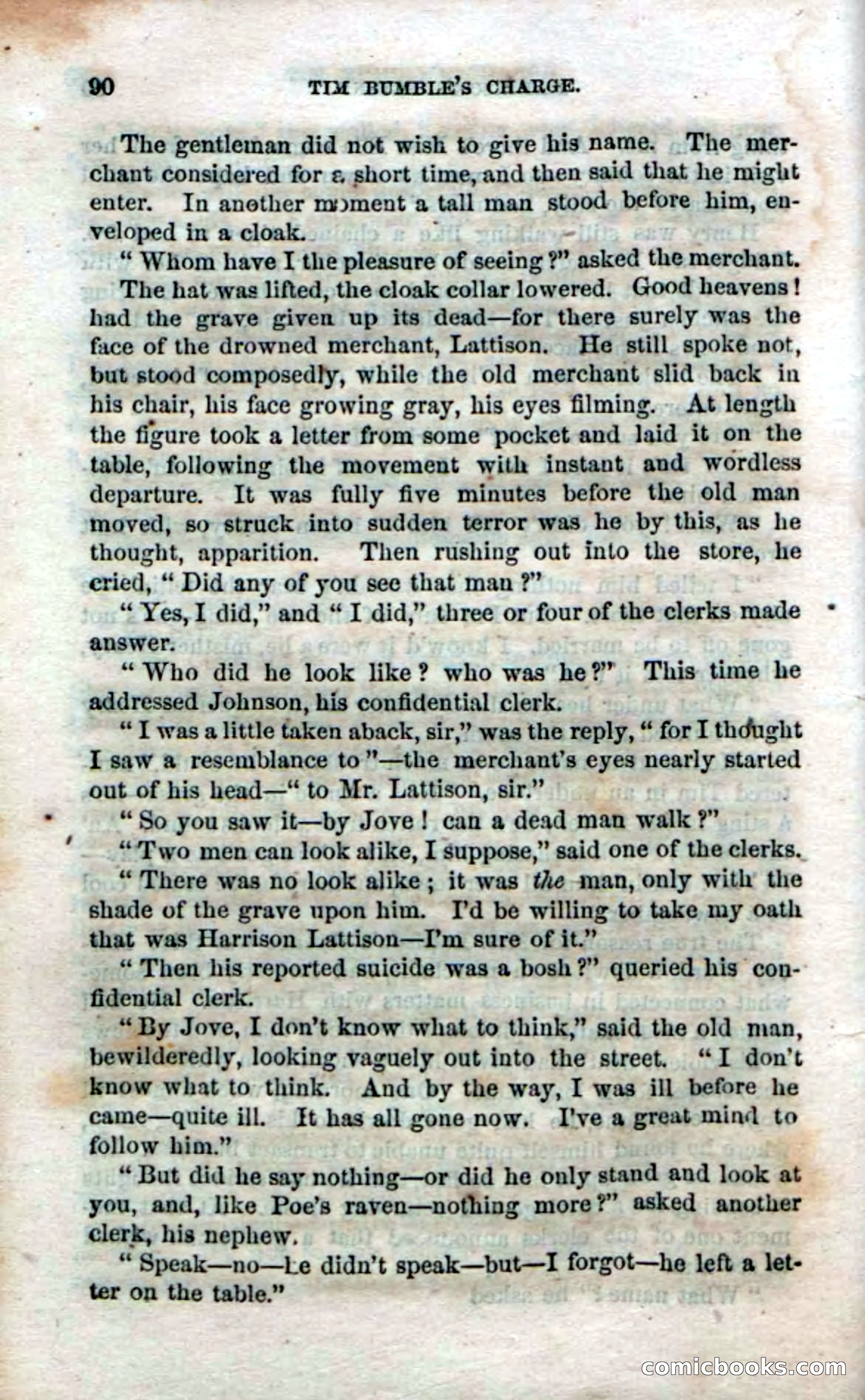 Beadle's Dime Novels No. 47: Tim Bumble's Charge — page 92 of 100