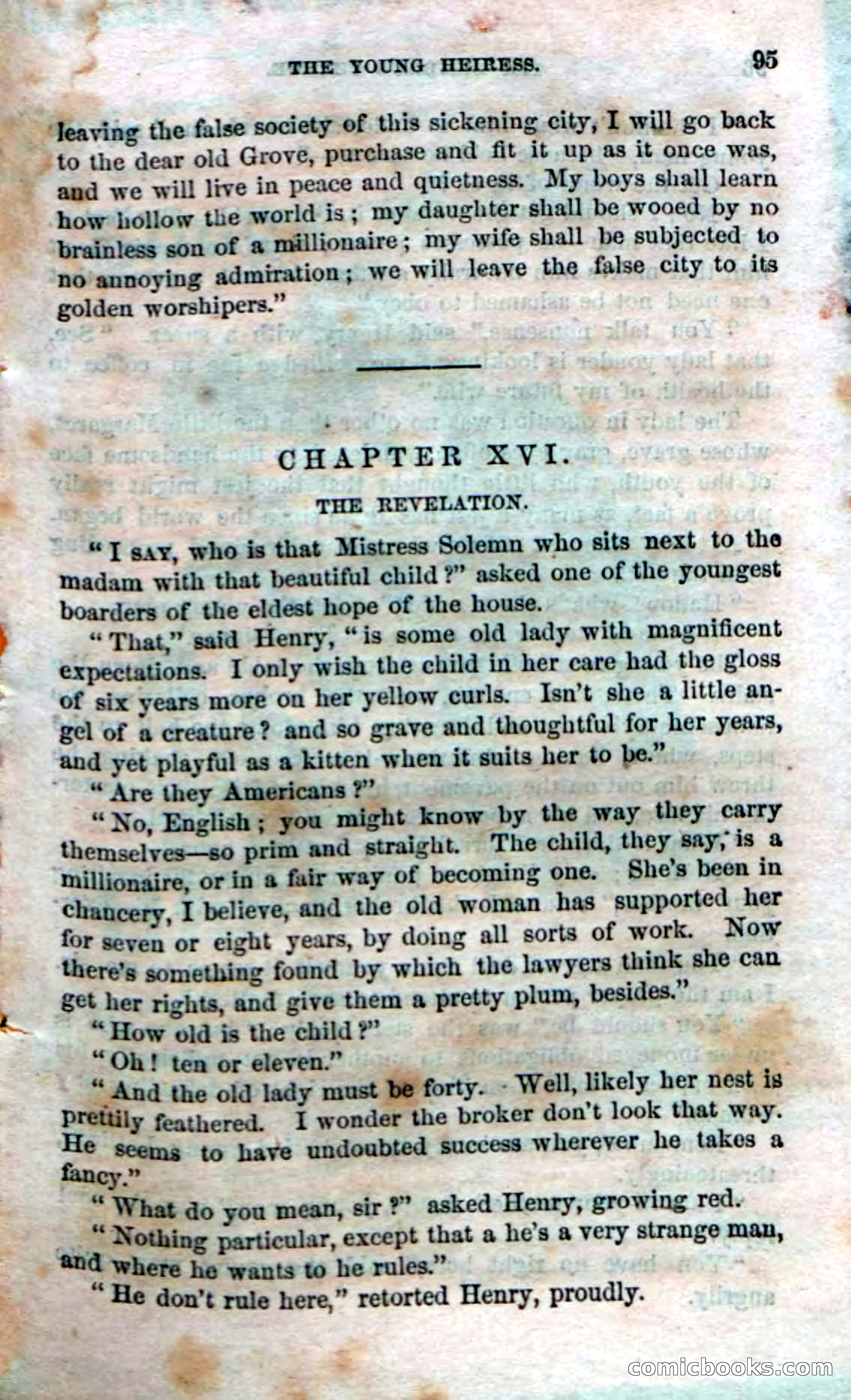 Beadle's Dime Novels No. 47: Tim Bumble's Charge — page 97 of 100