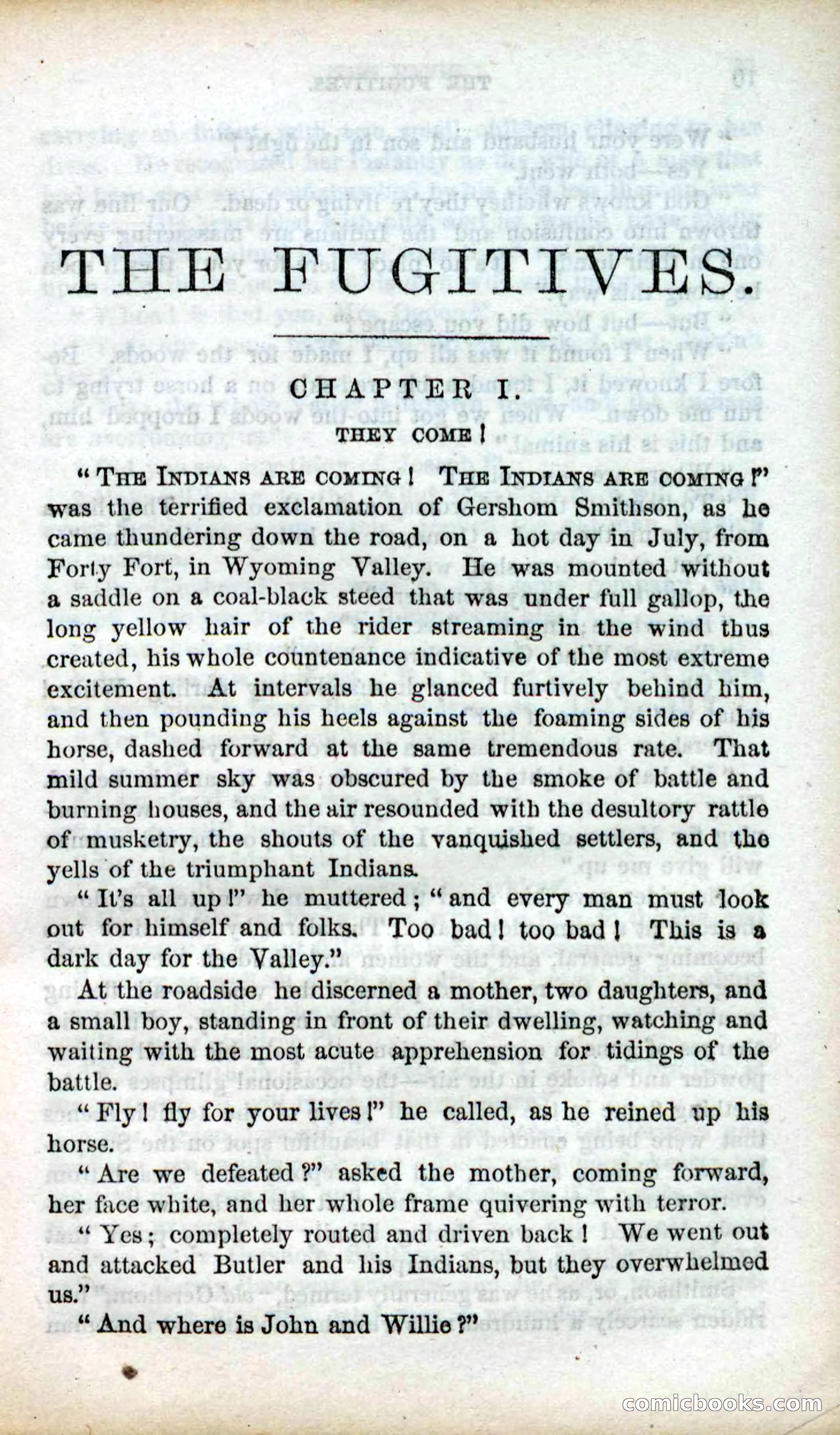 Beadle's Dime Novels No. 85: The Fugitives — page 7 of 100