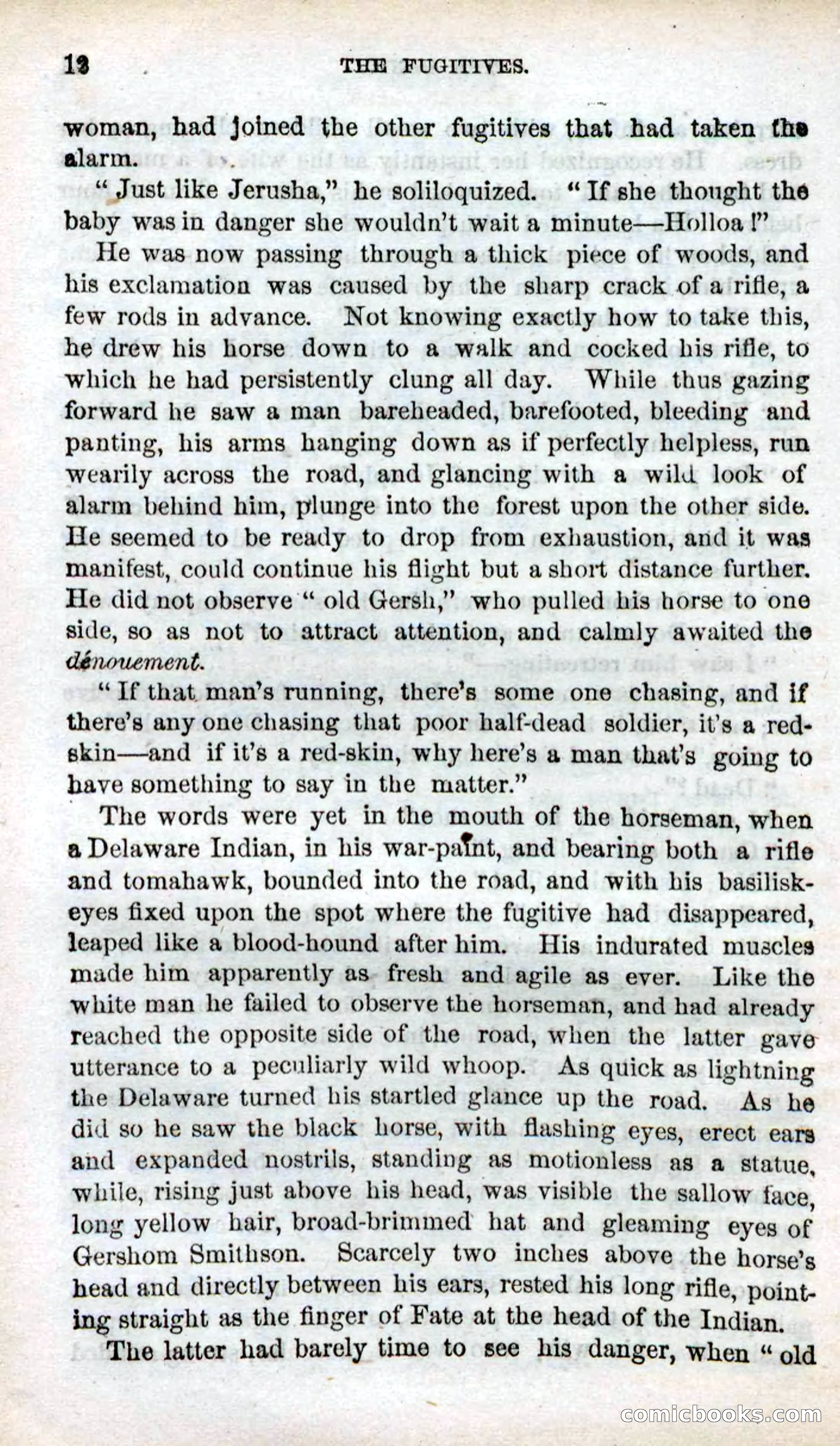 Beadle's Dime Novels No. 85: The Fugitives — page 10 of 100