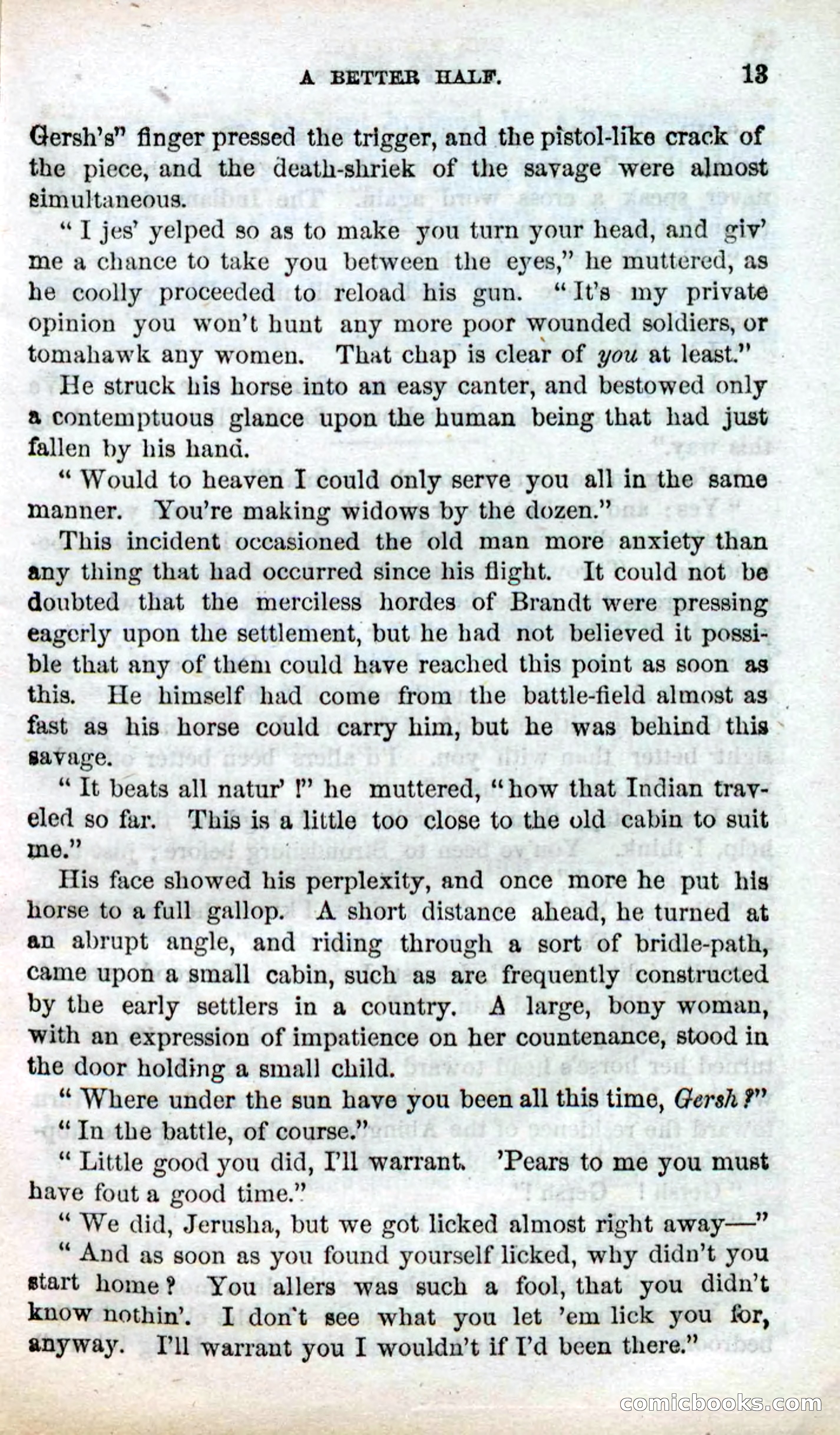 Beadle's Dime Novels No. 85: The Fugitives — page 11 of 100