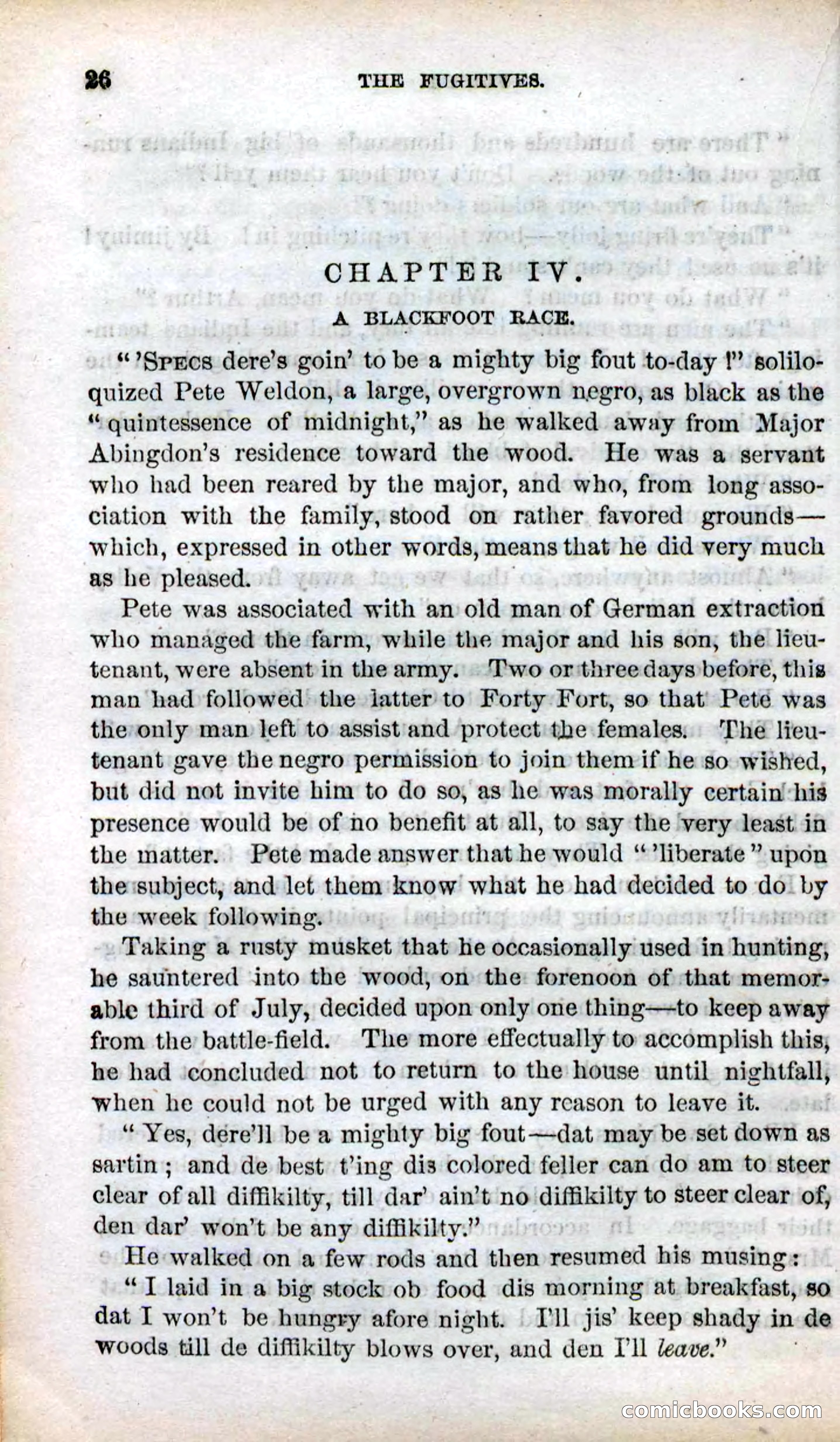 Beadle's Dime Novels No. 85: The Fugitives — page 24 of 100