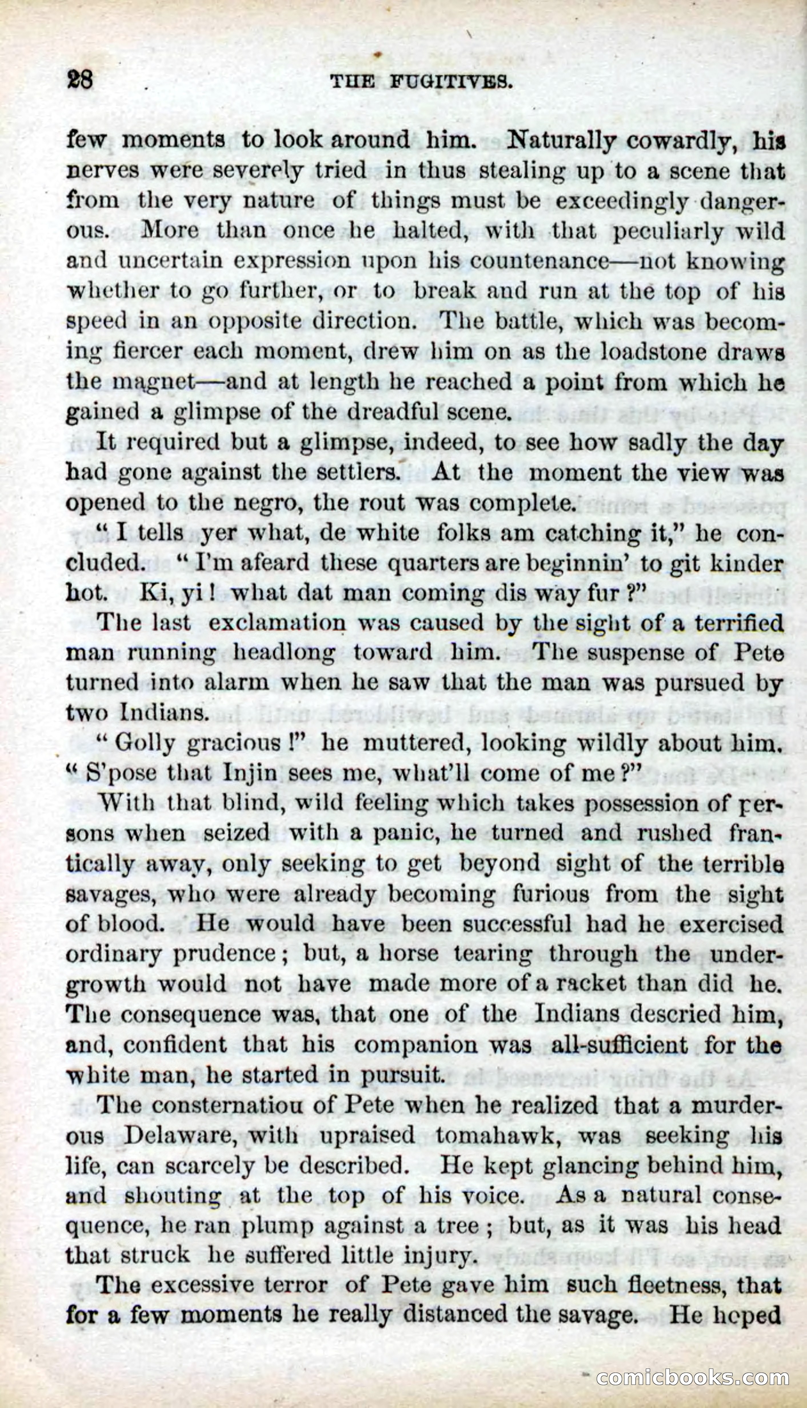 Beadle's Dime Novels No. 85: The Fugitives — page 26 of 100