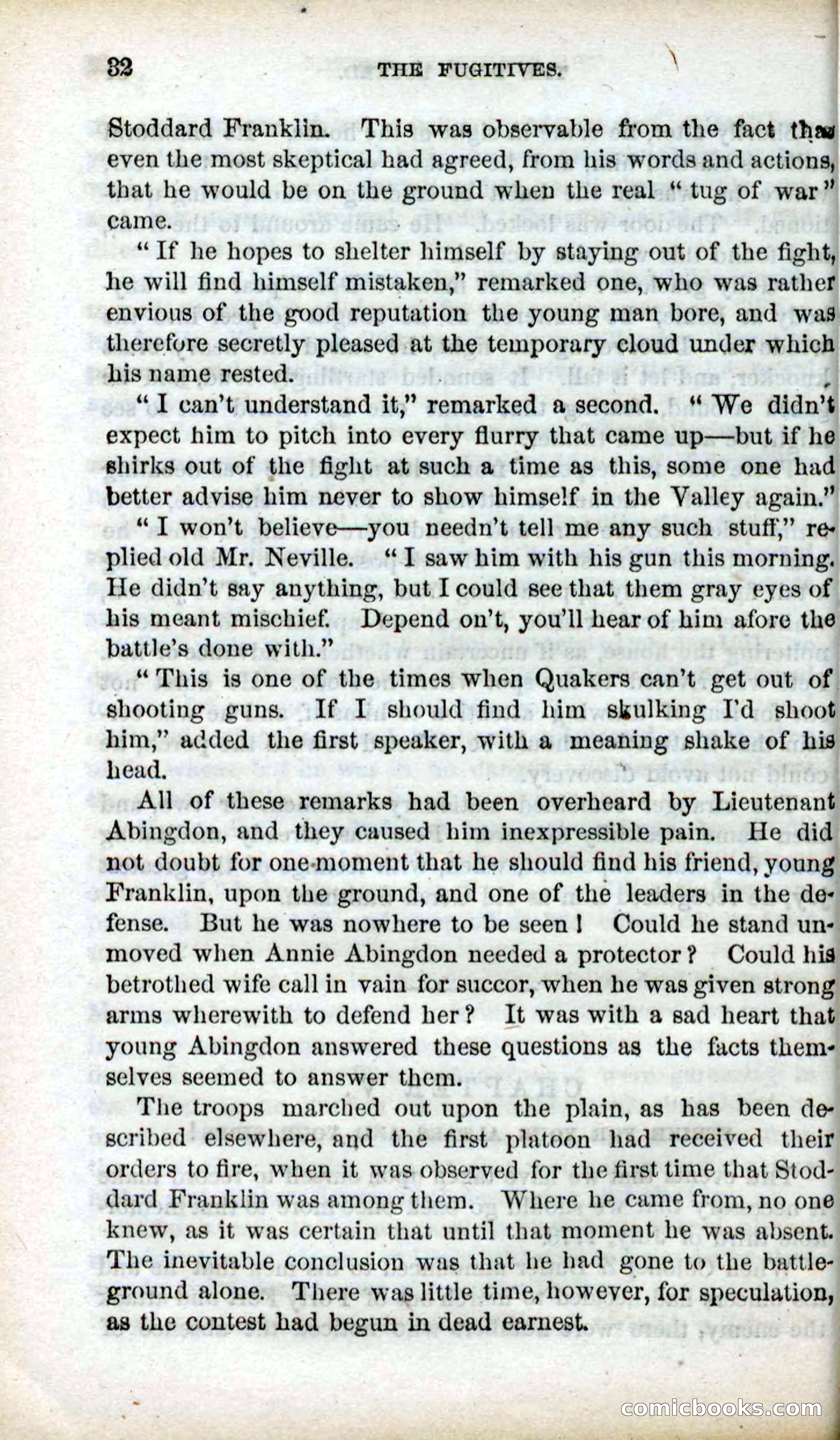 Beadle's Dime Novels No. 85: The Fugitives — page 30 of 100