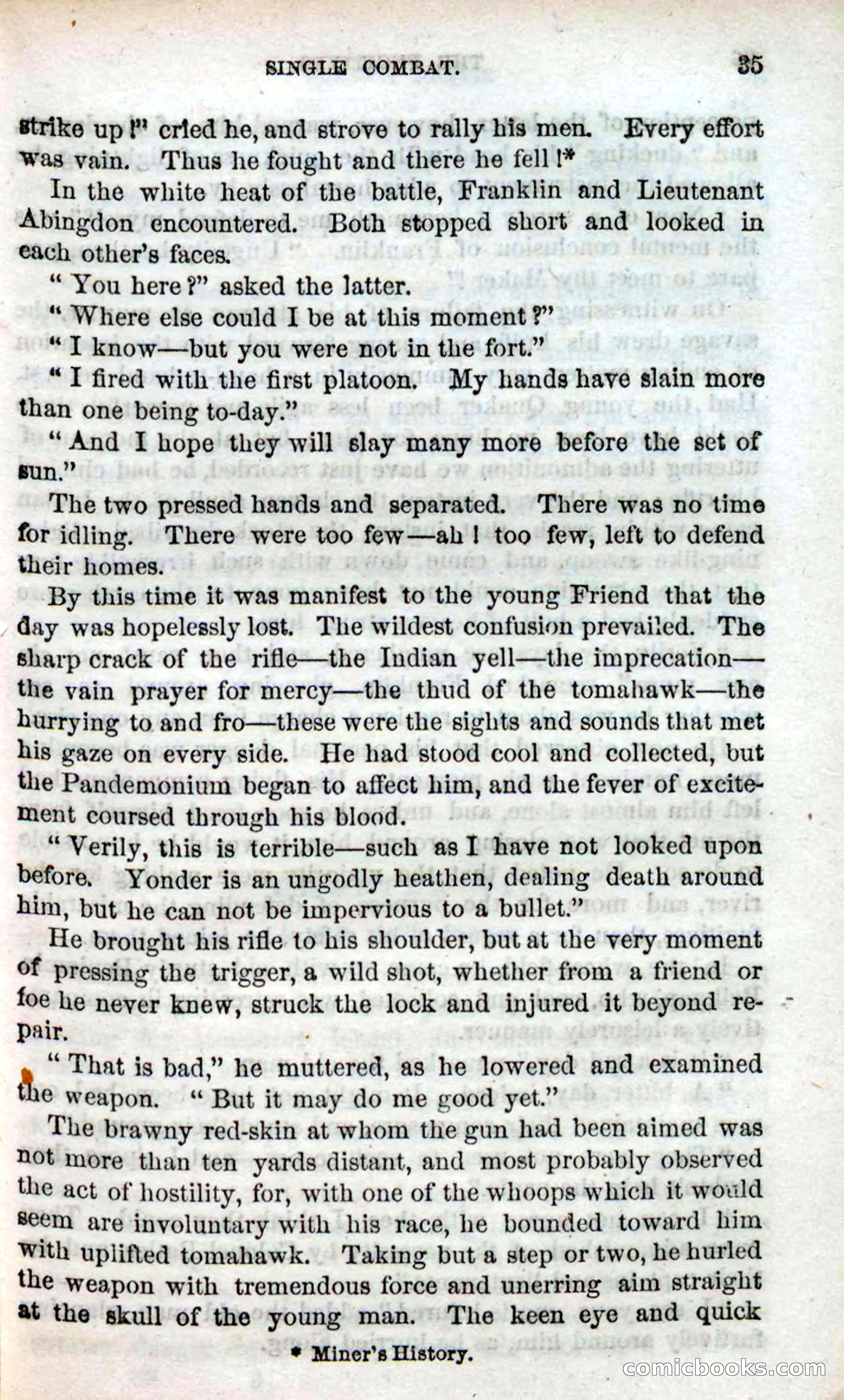 Beadle's Dime Novels No. 85: The Fugitives — page 33 of 100