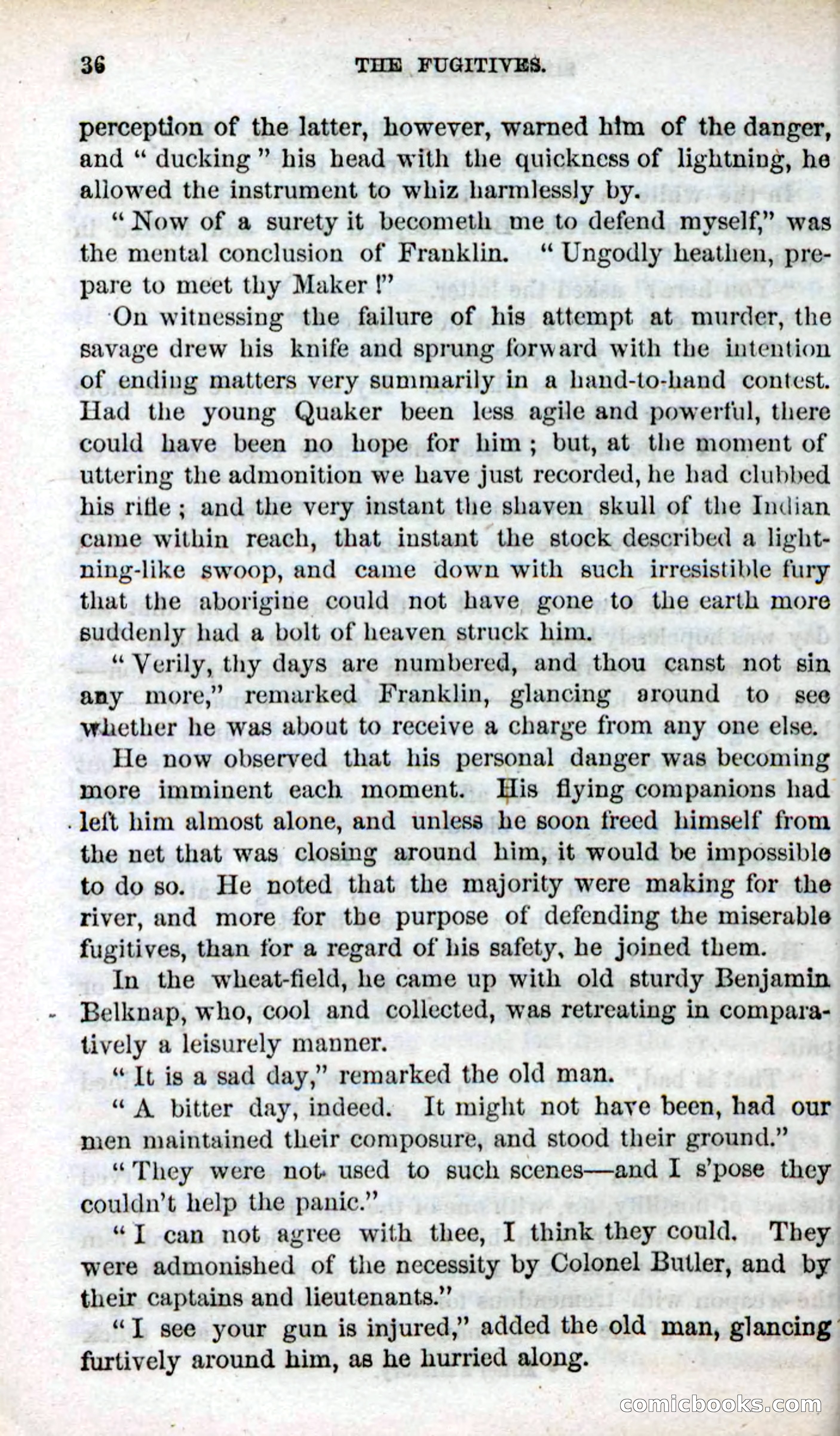 Beadle's Dime Novels No. 85: The Fugitives — page 34 of 100