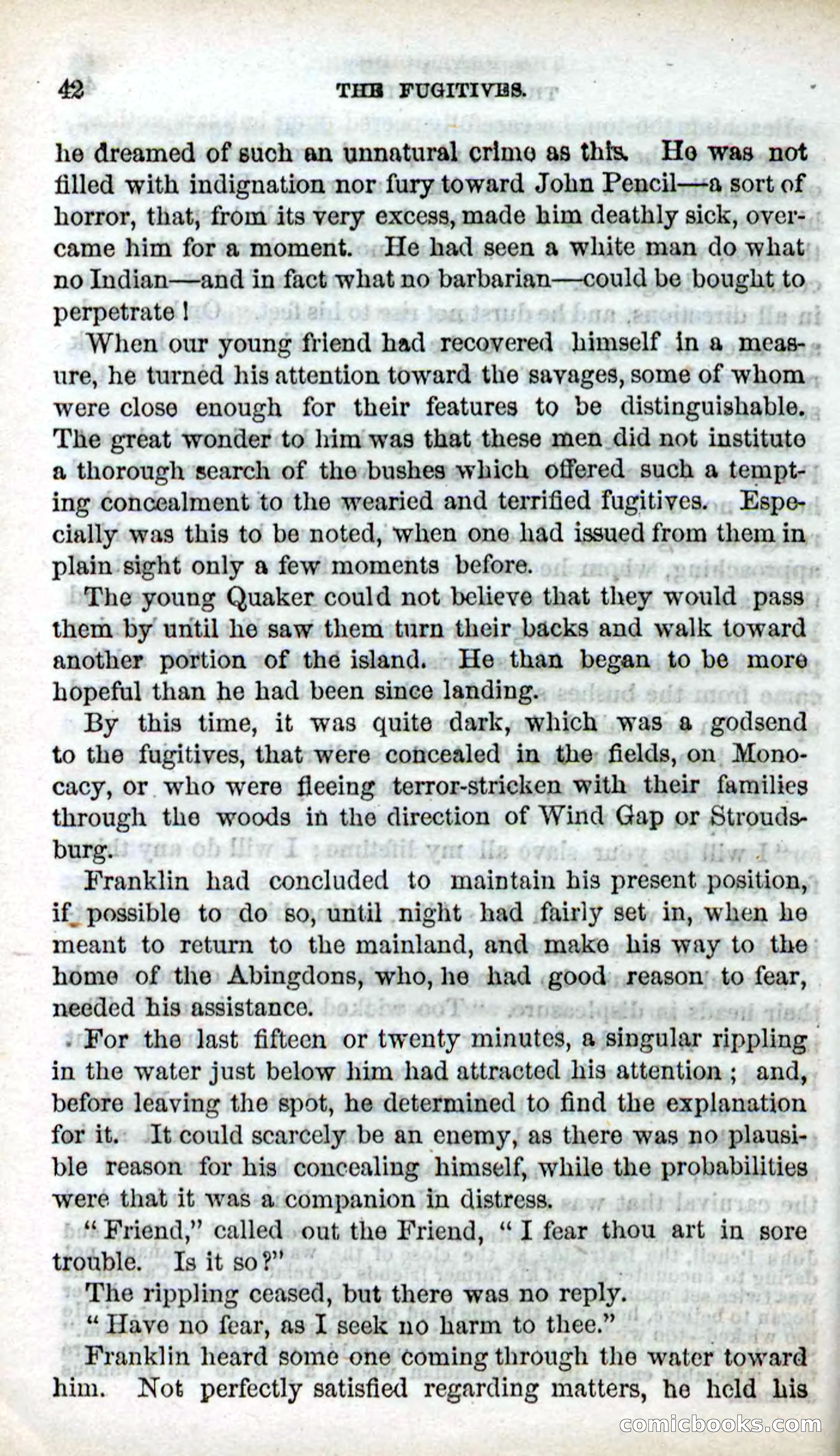 Beadle's Dime Novels No. 85: The Fugitives — page 40 of 100