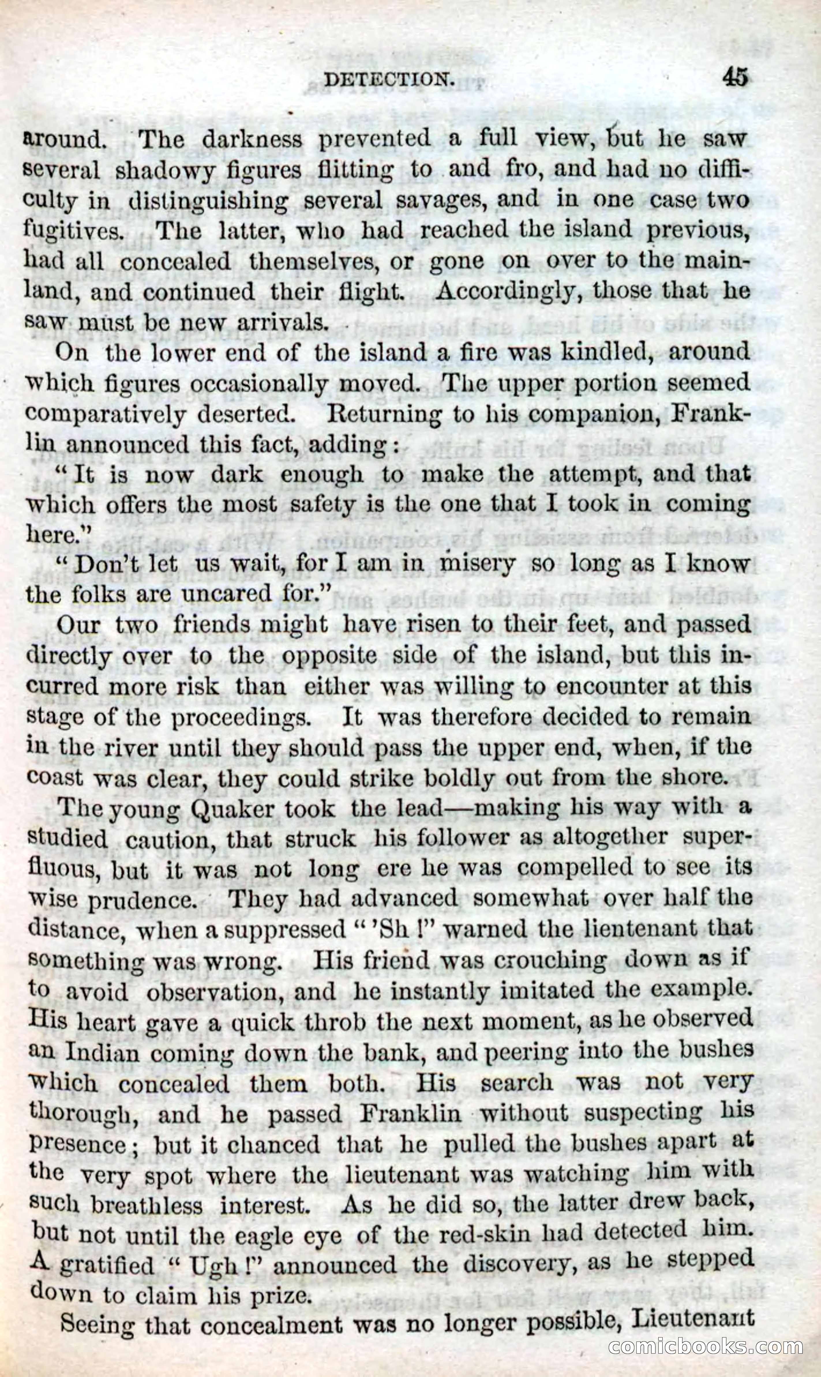 Beadle's Dime Novels No. 85: The Fugitives — page 43 of 100
