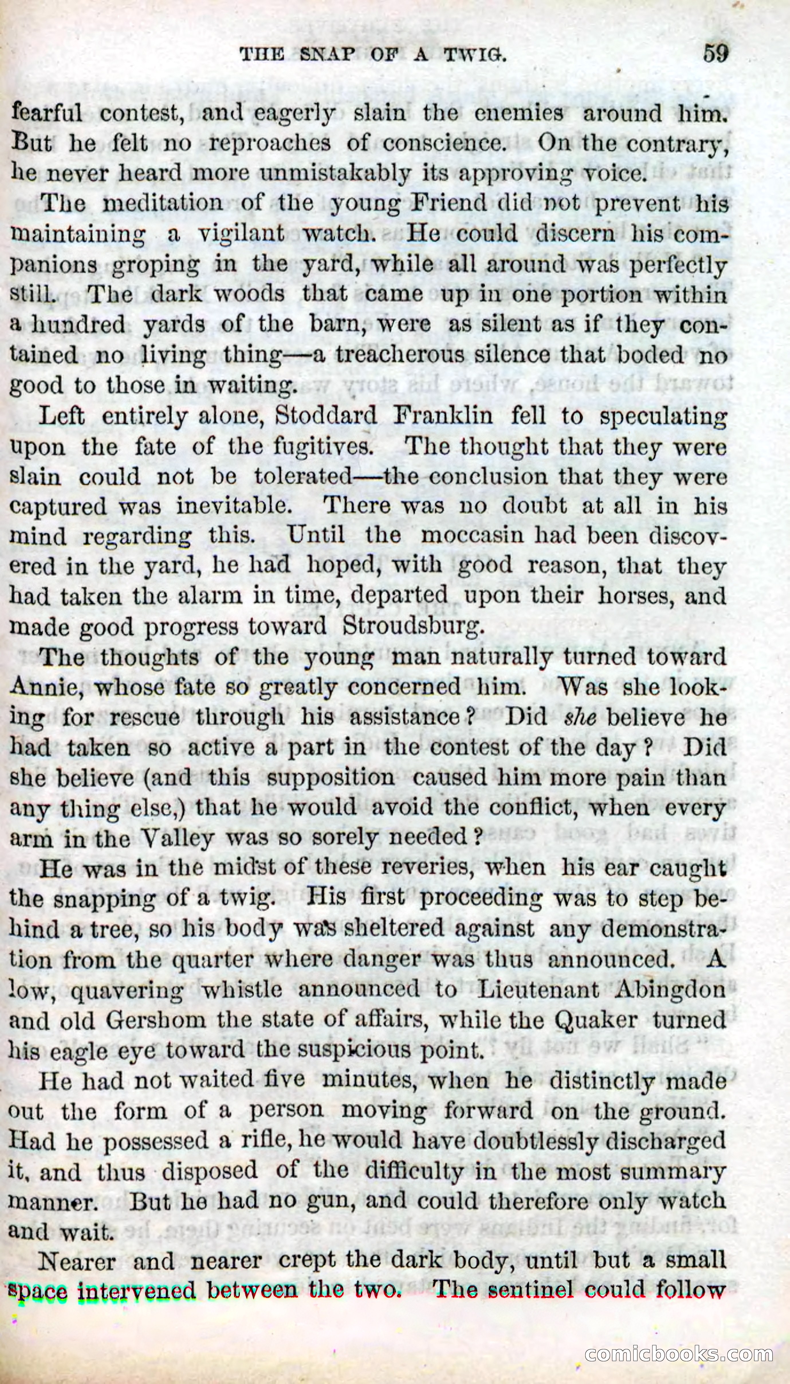 Beadle's Dime Novels No. 85: The Fugitives — page 57 of 100