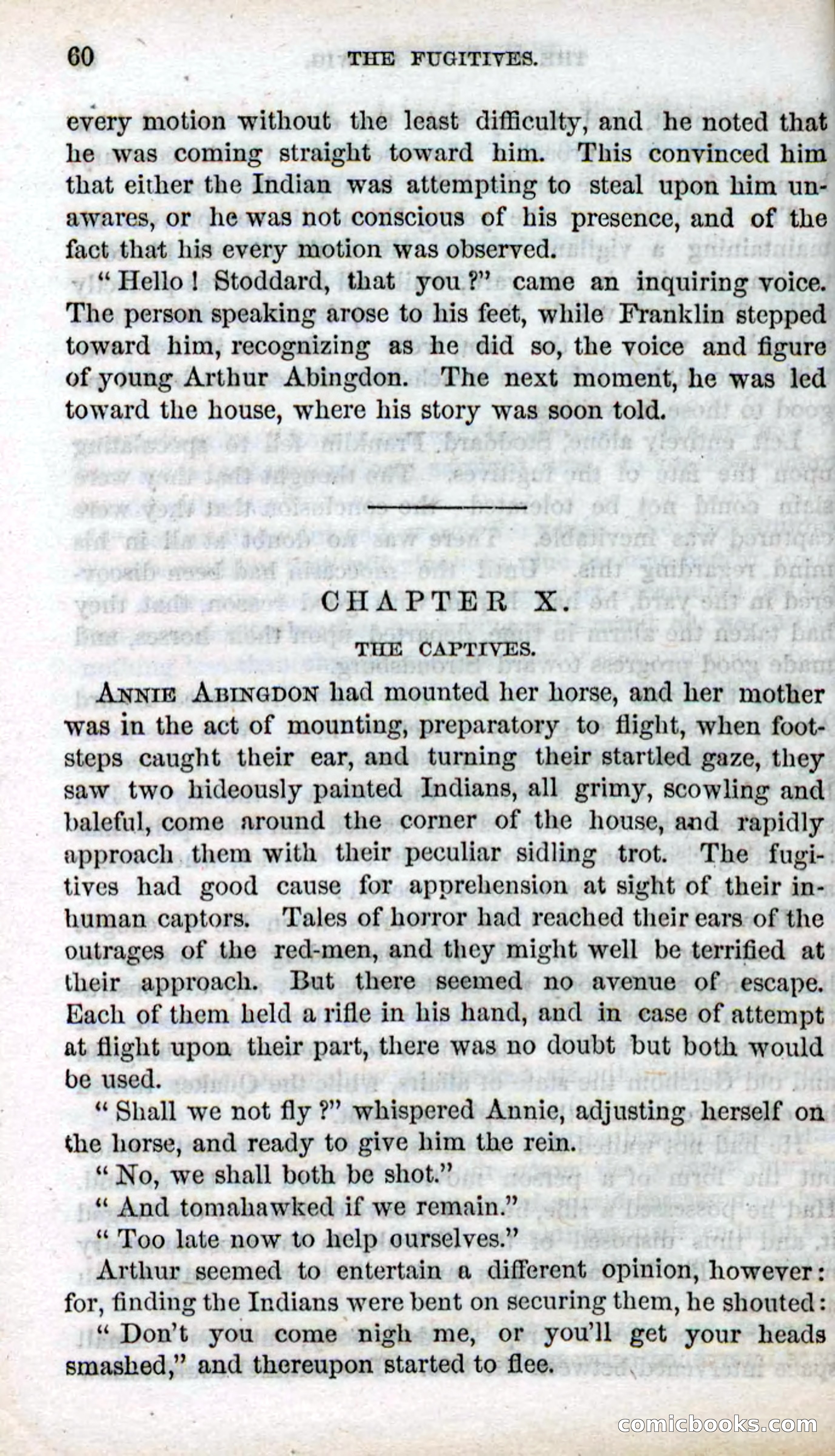 Beadle's Dime Novels No. 85: The Fugitives — page 58 of 100
