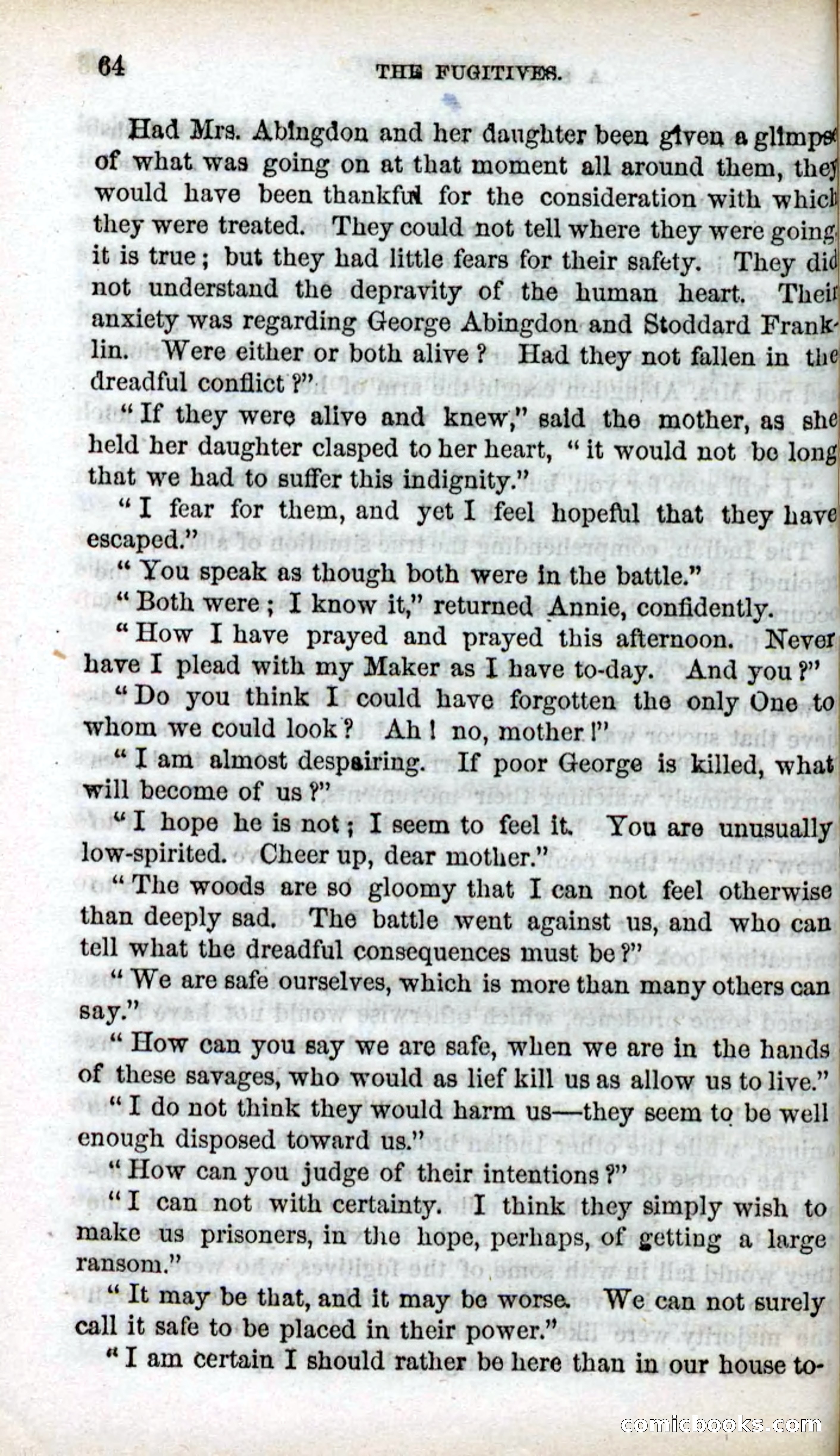 Beadle's Dime Novels No. 85: The Fugitives — page 62 of 100