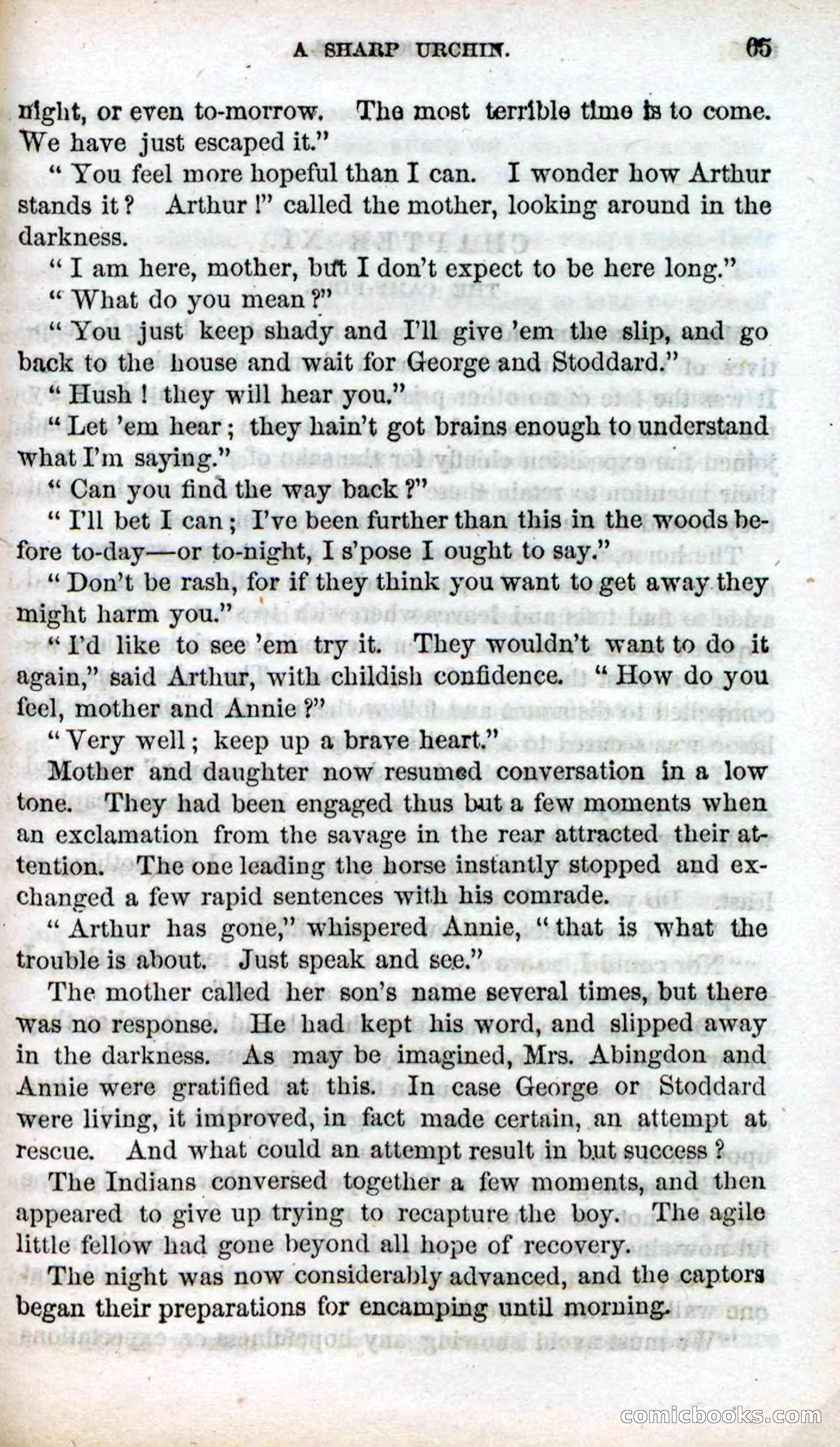 Beadle's Dime Novels No. 85: The Fugitives — page 63 of 100