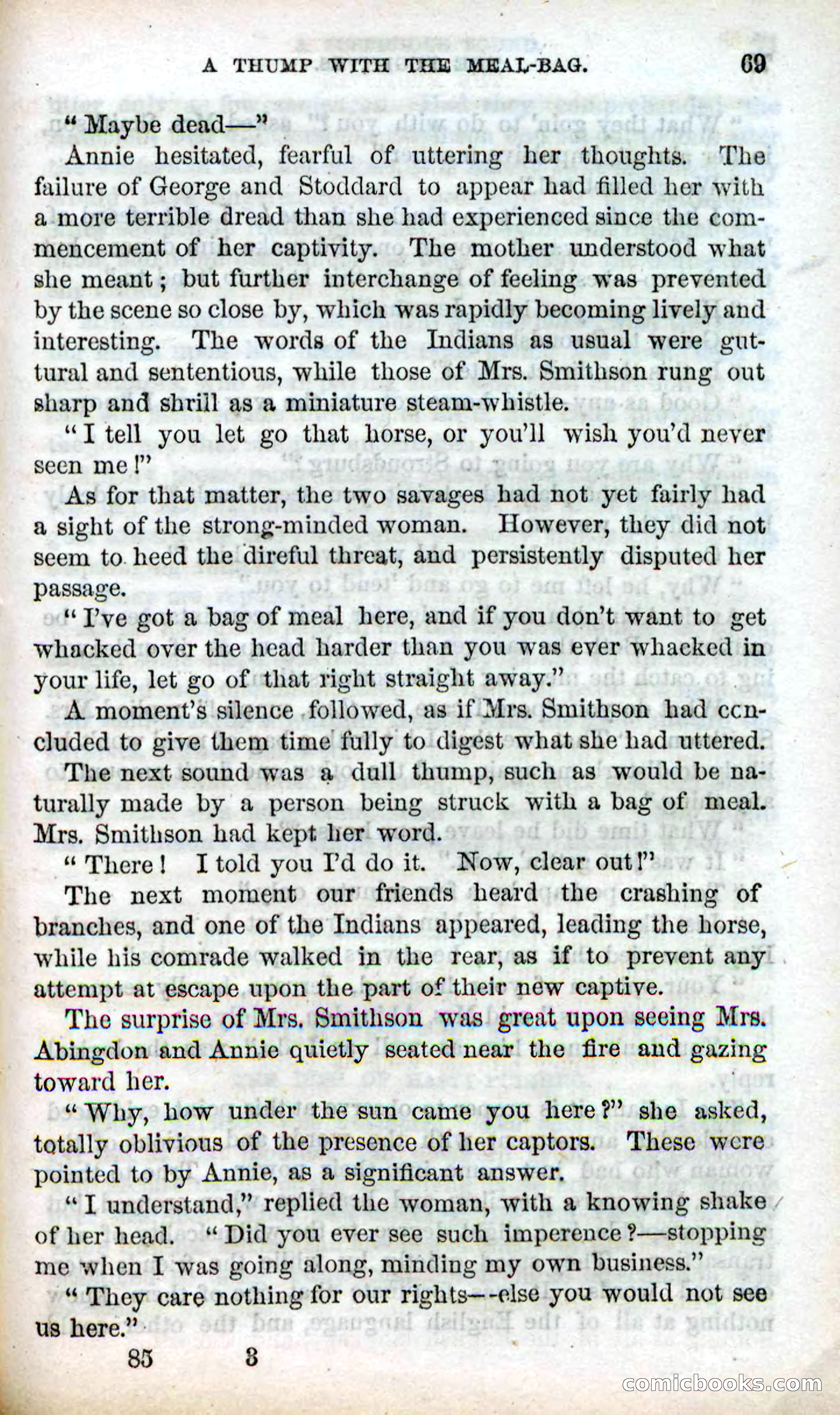Beadle's Dime Novels No. 85: The Fugitives — page 67 of 100
