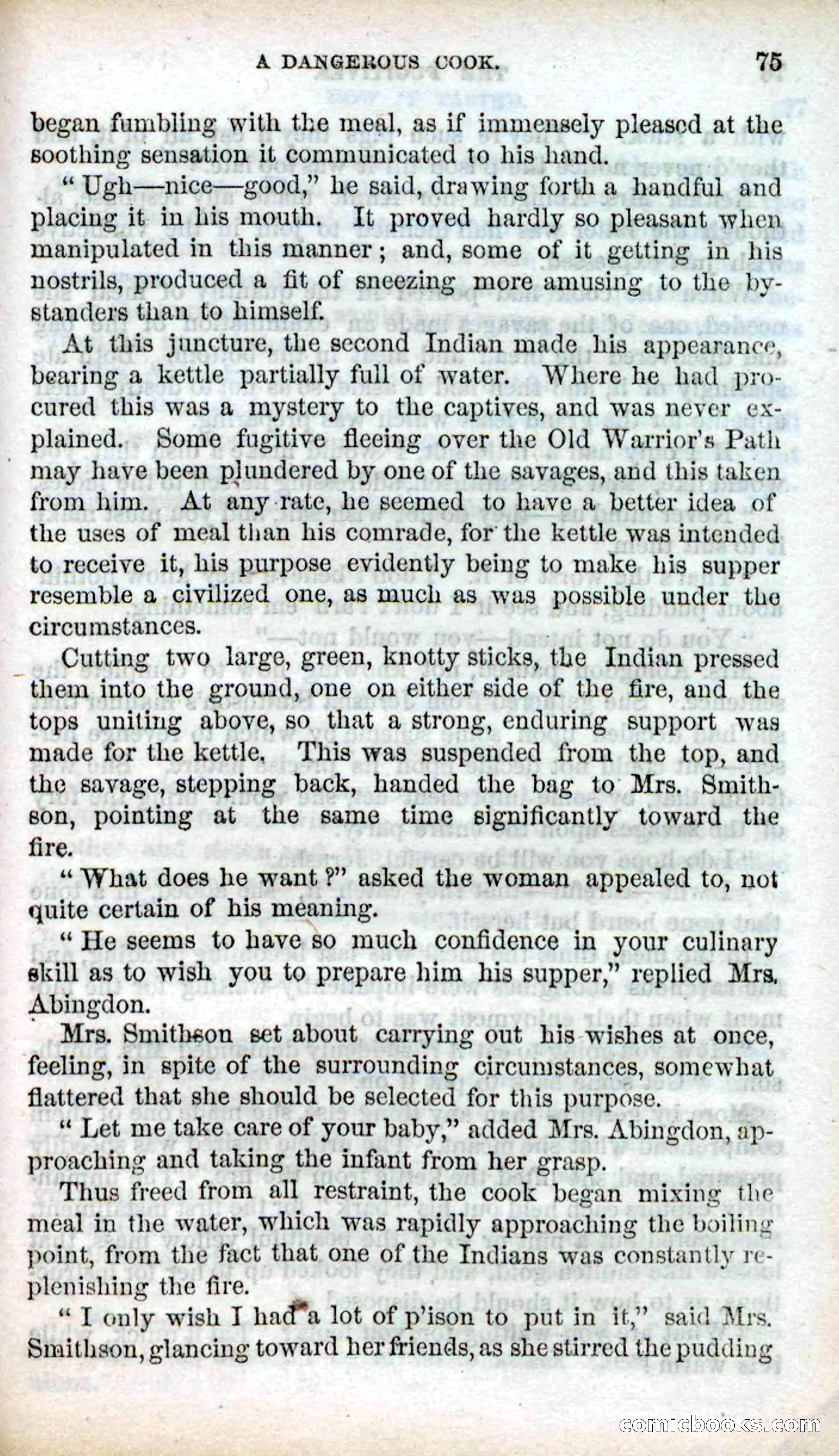 Beadle's Dime Novels No. 85: The Fugitives — page 73 of 100