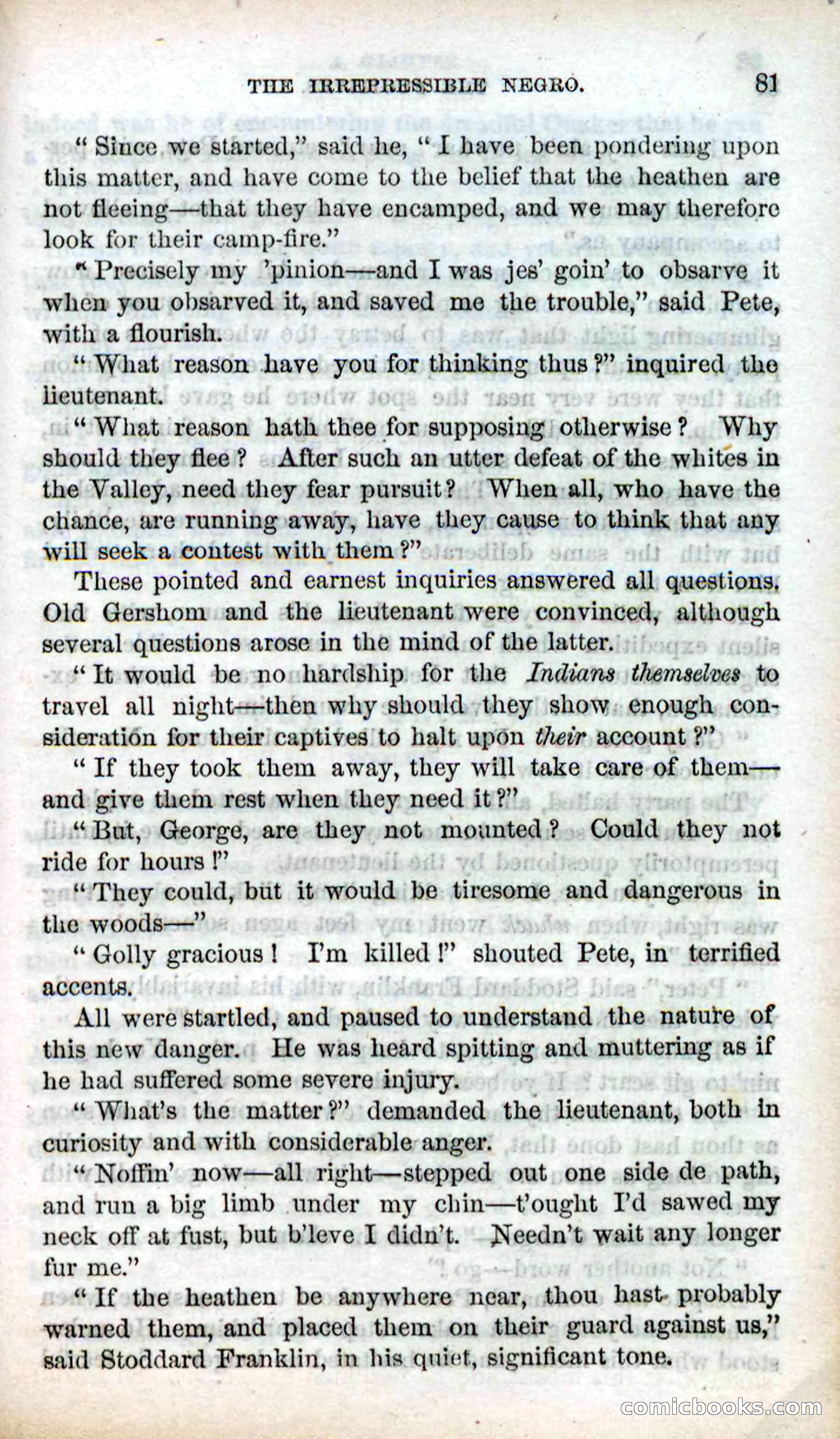 Beadle's Dime Novels No. 85: The Fugitives — page 79 of 100