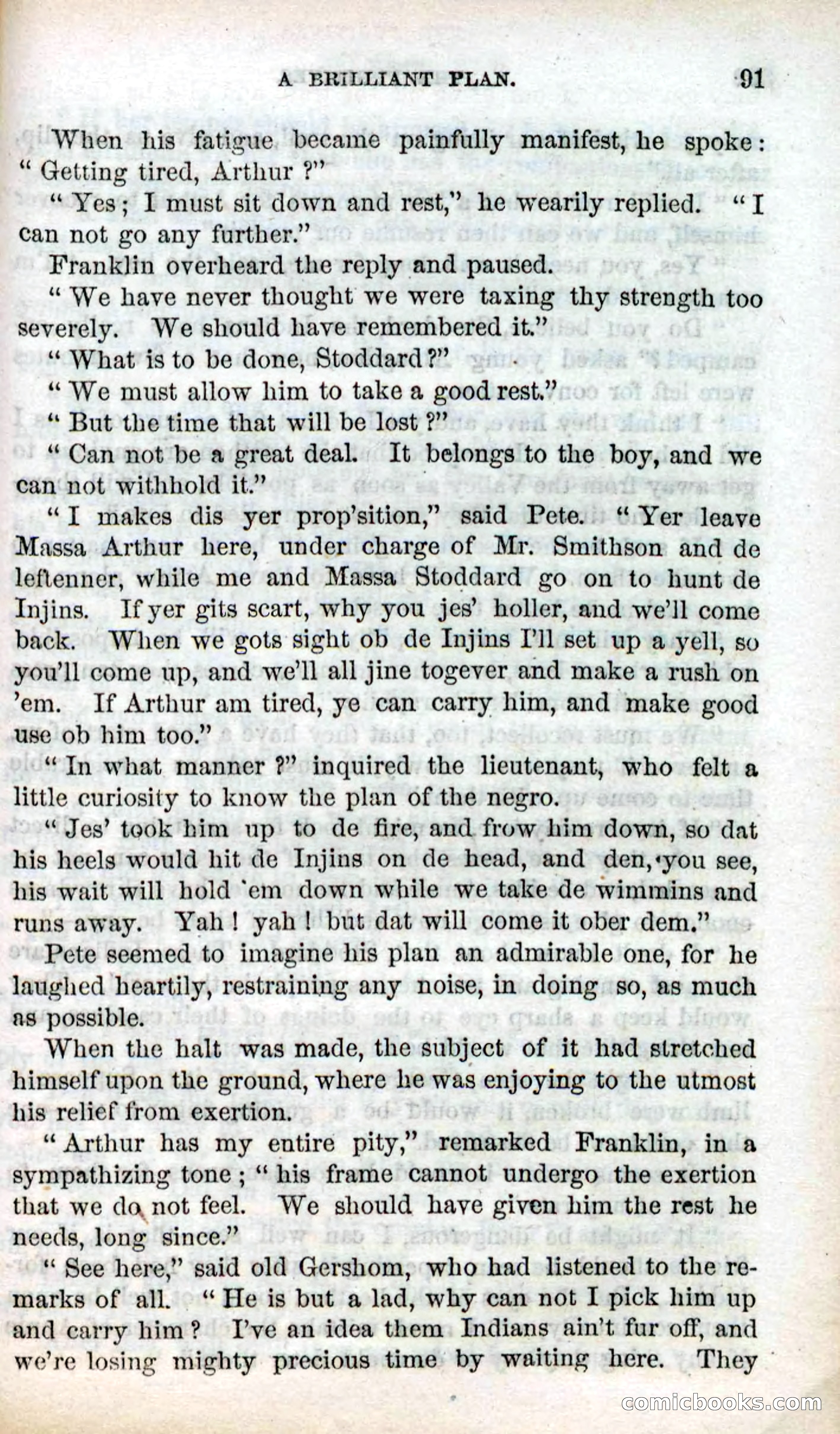 Beadle's Dime Novels No. 85: The Fugitives — page 89 of 100