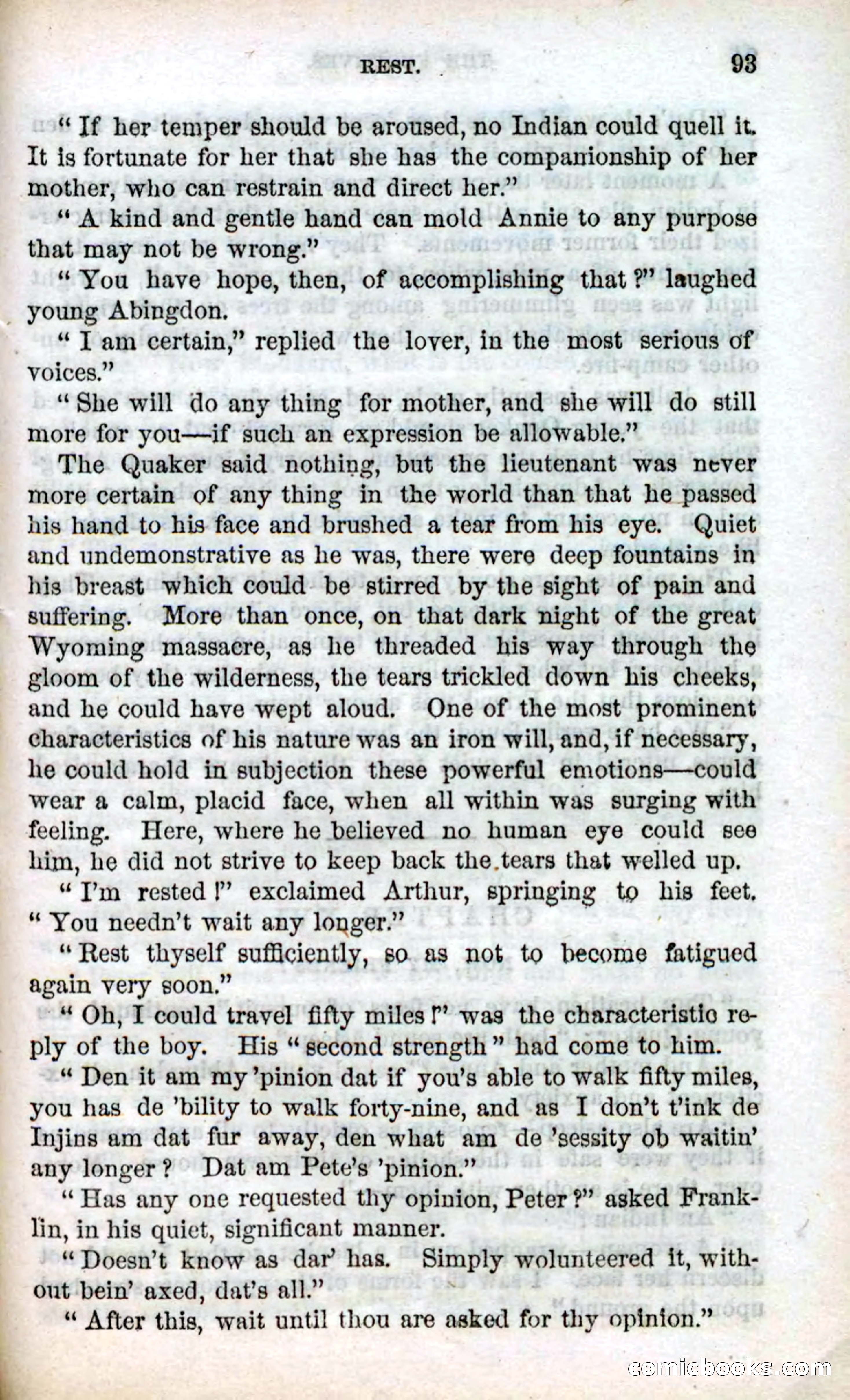 Beadle's Dime Novels No. 85: The Fugitives — page 91 of 100
