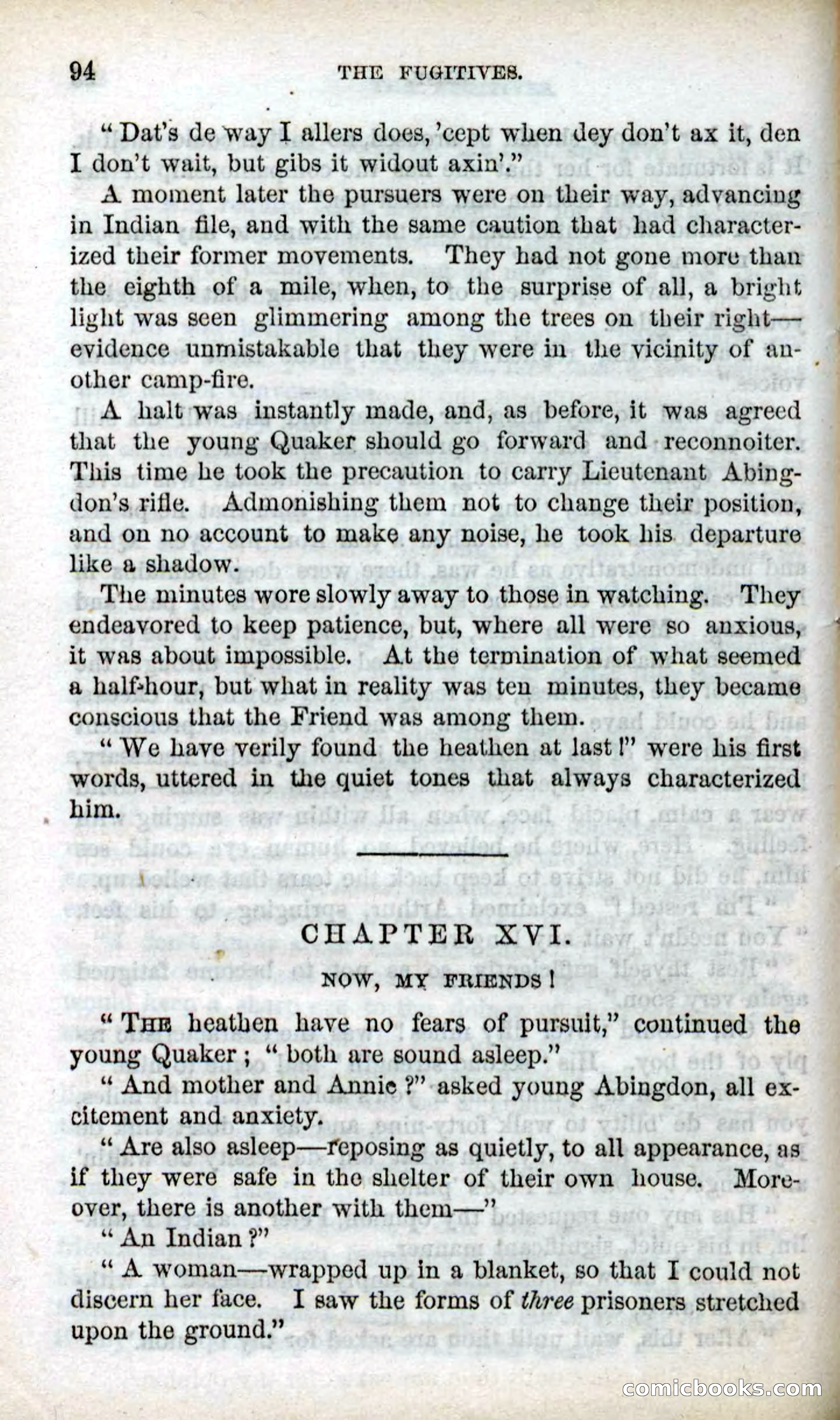 Beadle's Dime Novels No. 85: The Fugitives — page 92 of 100
