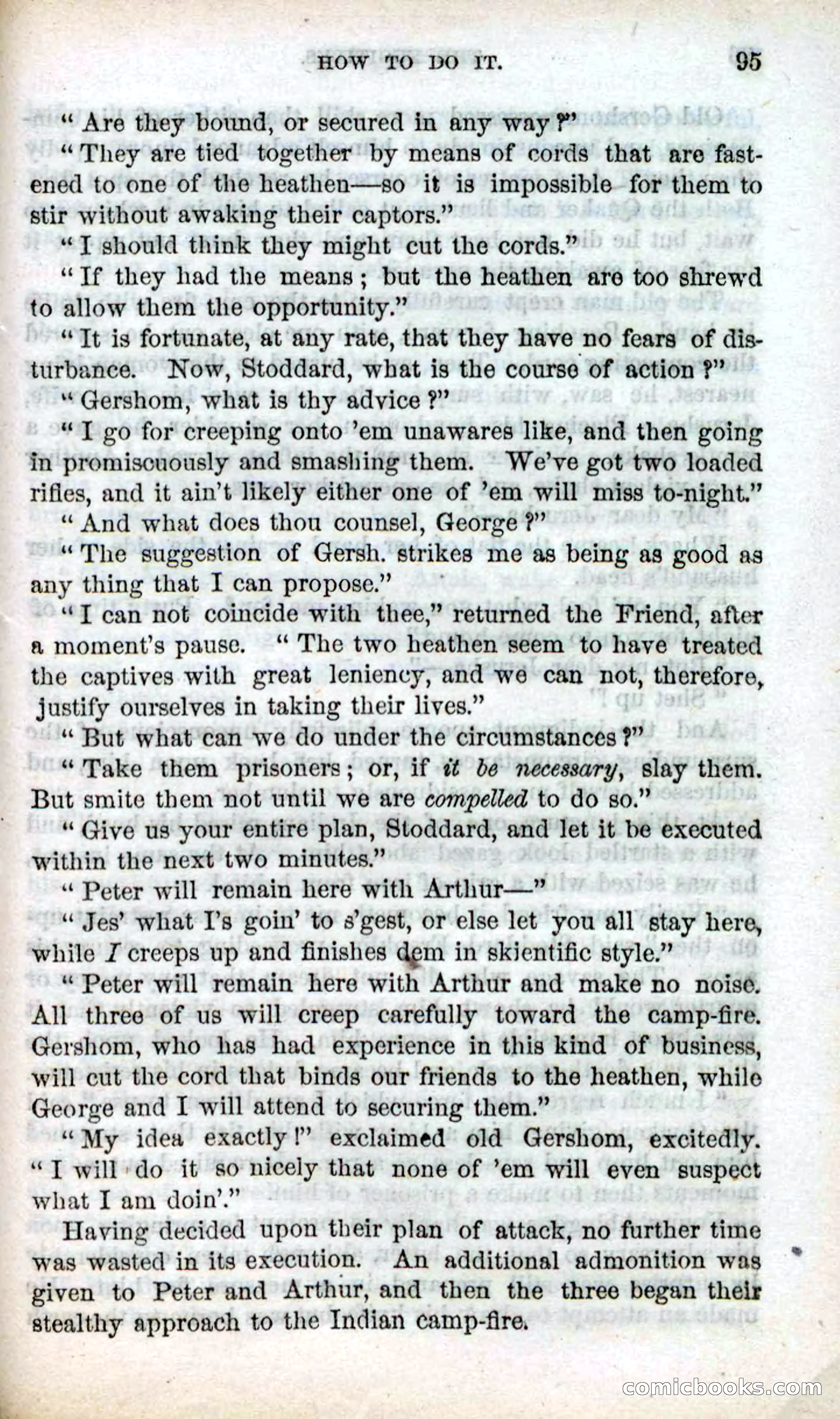 Beadle's Dime Novels No. 85: The Fugitives — page 93 of 100