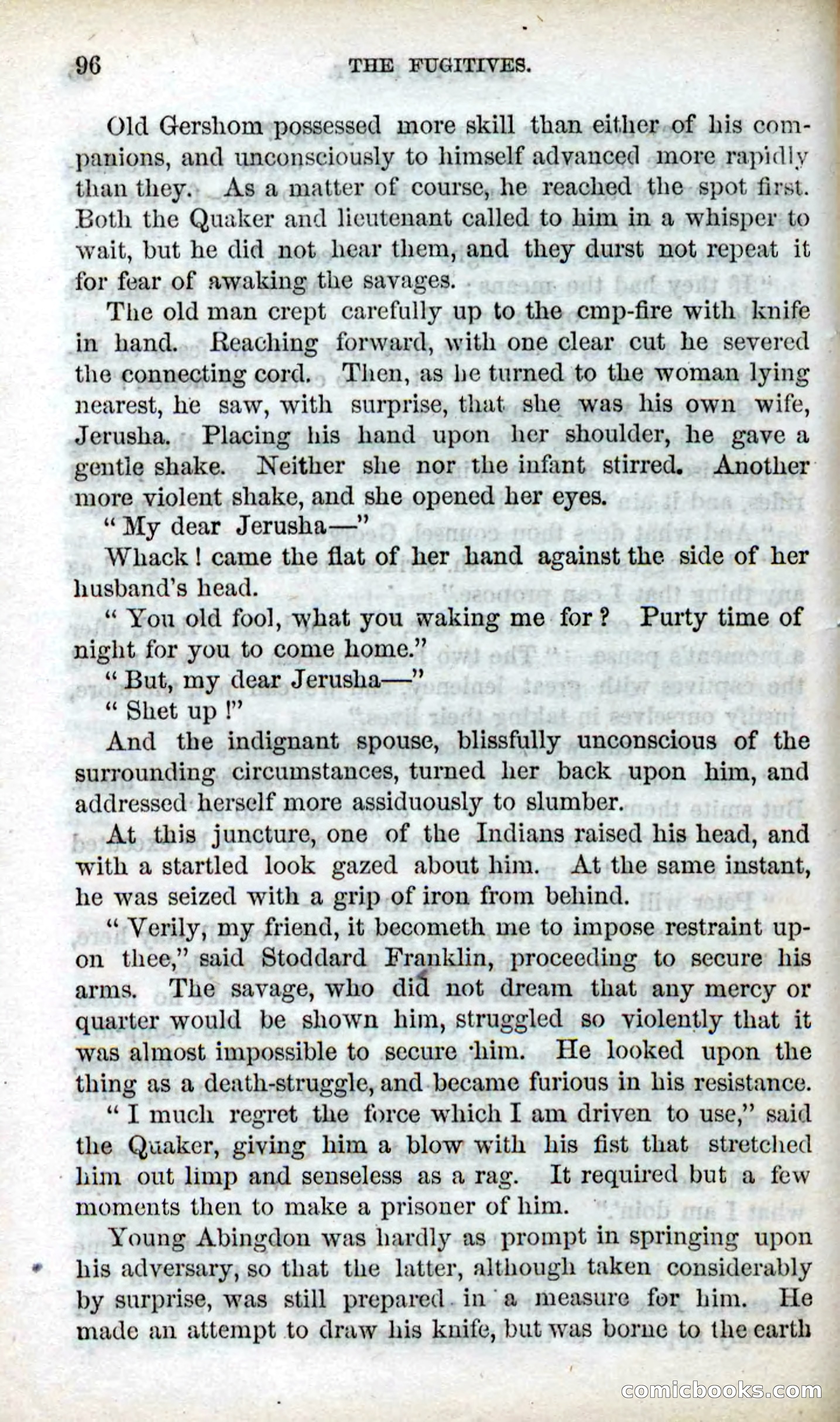 Beadle's Dime Novels No. 85: The Fugitives — page 94 of 100