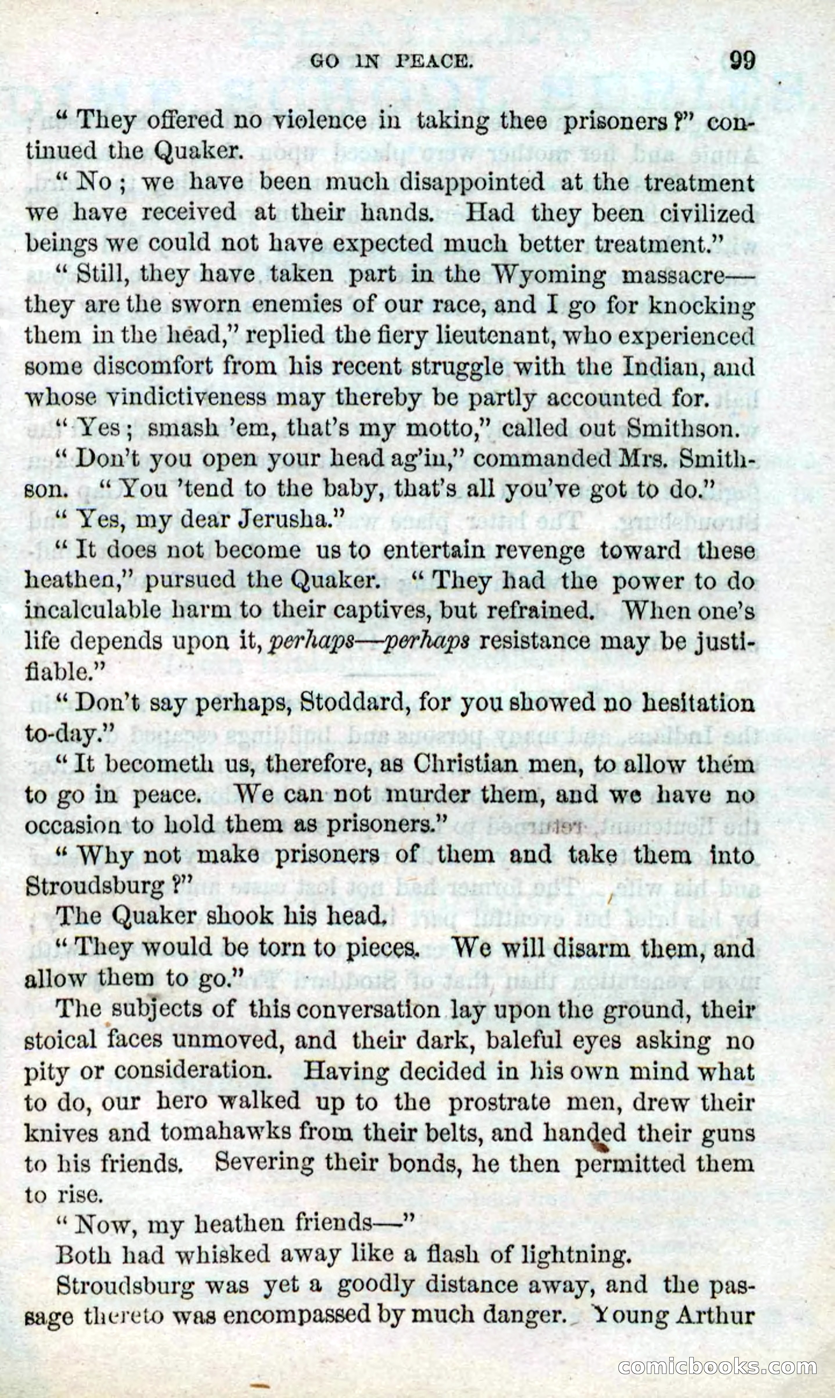 Beadle's Dime Novels No. 85: The Fugitives — page 97 of 100