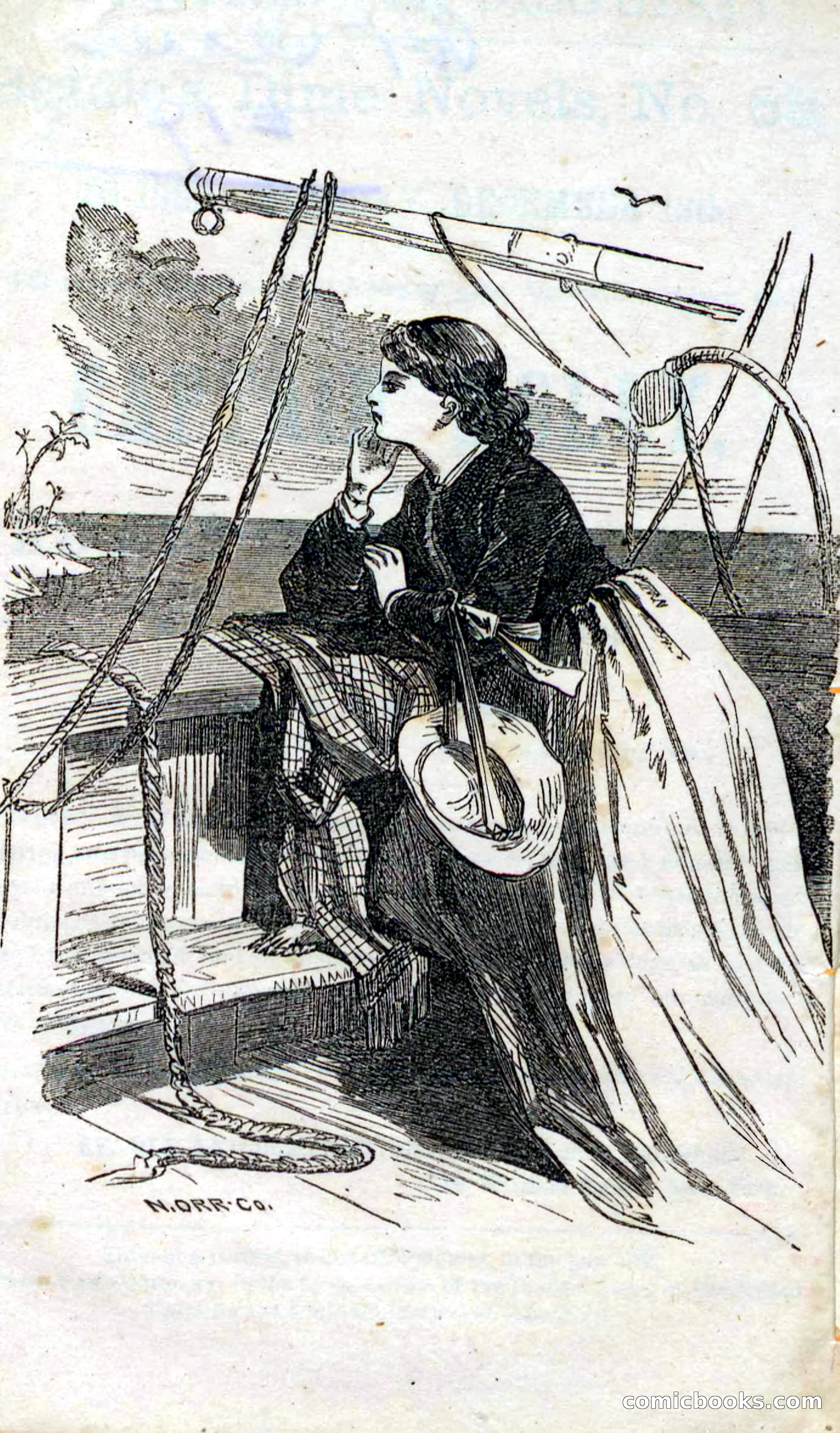 Beadle's Dime Novels No. 87: On the Deep — page 4 of 116