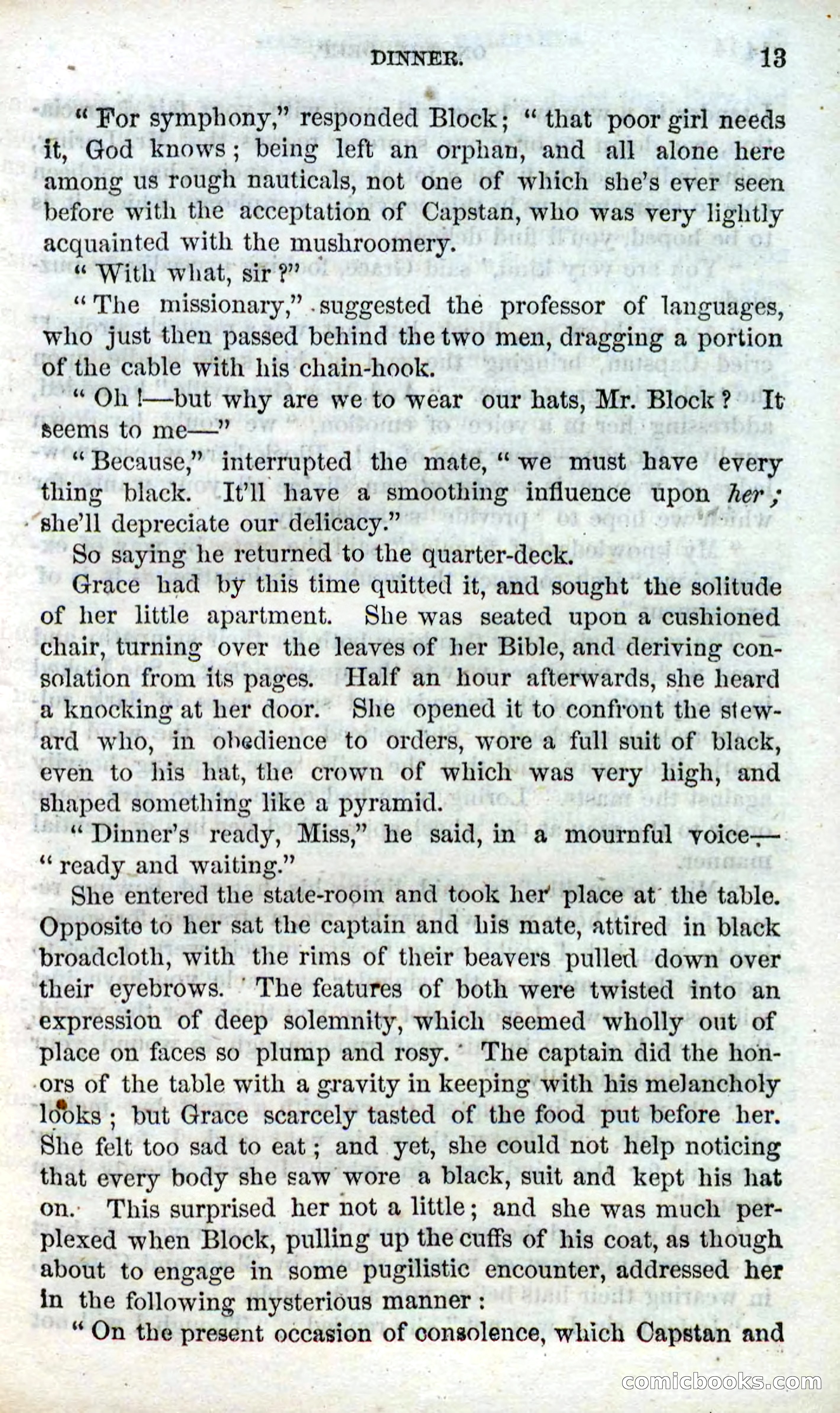 Beadle's Dime Novels No. 87: On the Deep — page 11 of 116