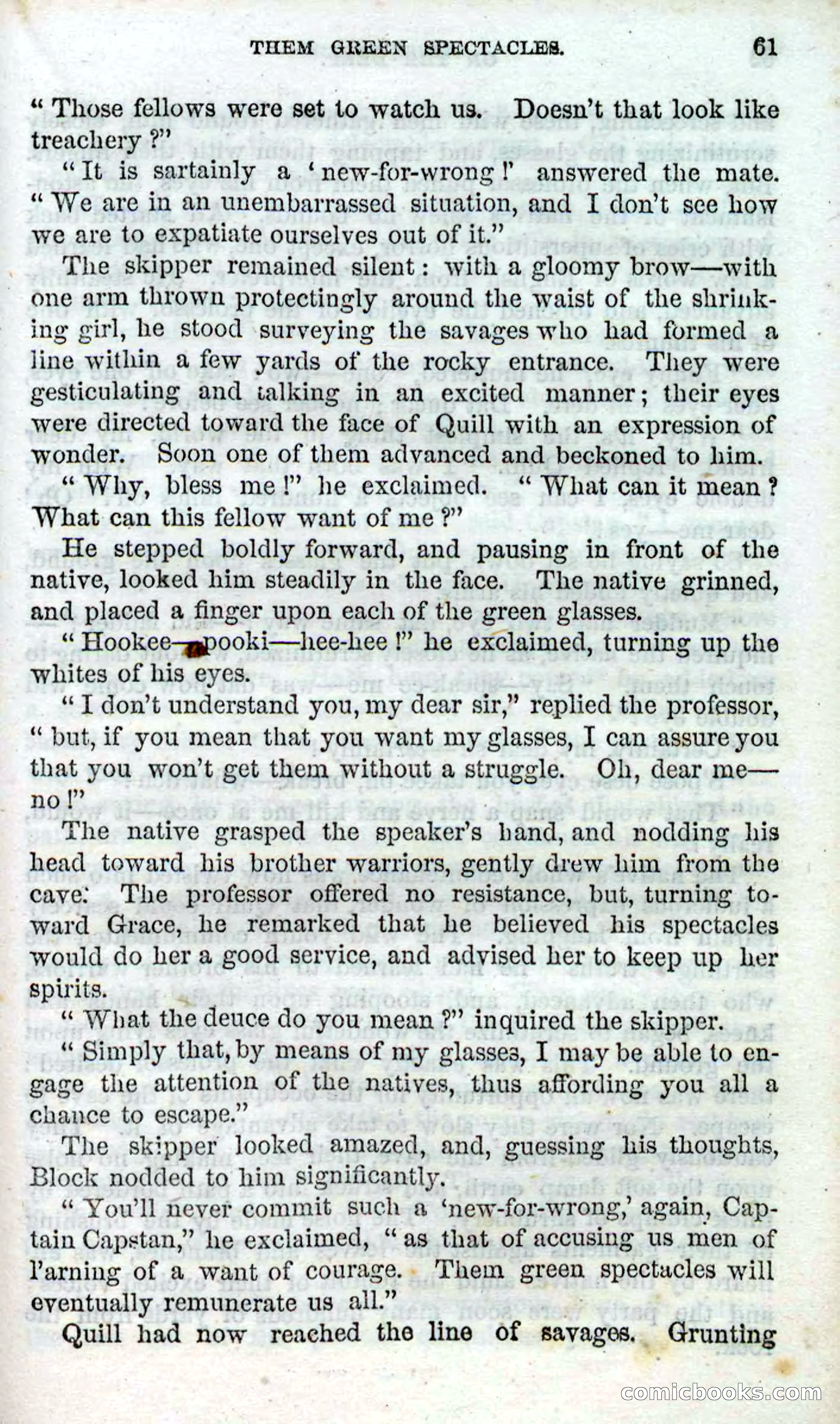 Beadle's Dime Novels No. 87: On the Deep — page 59 of 116